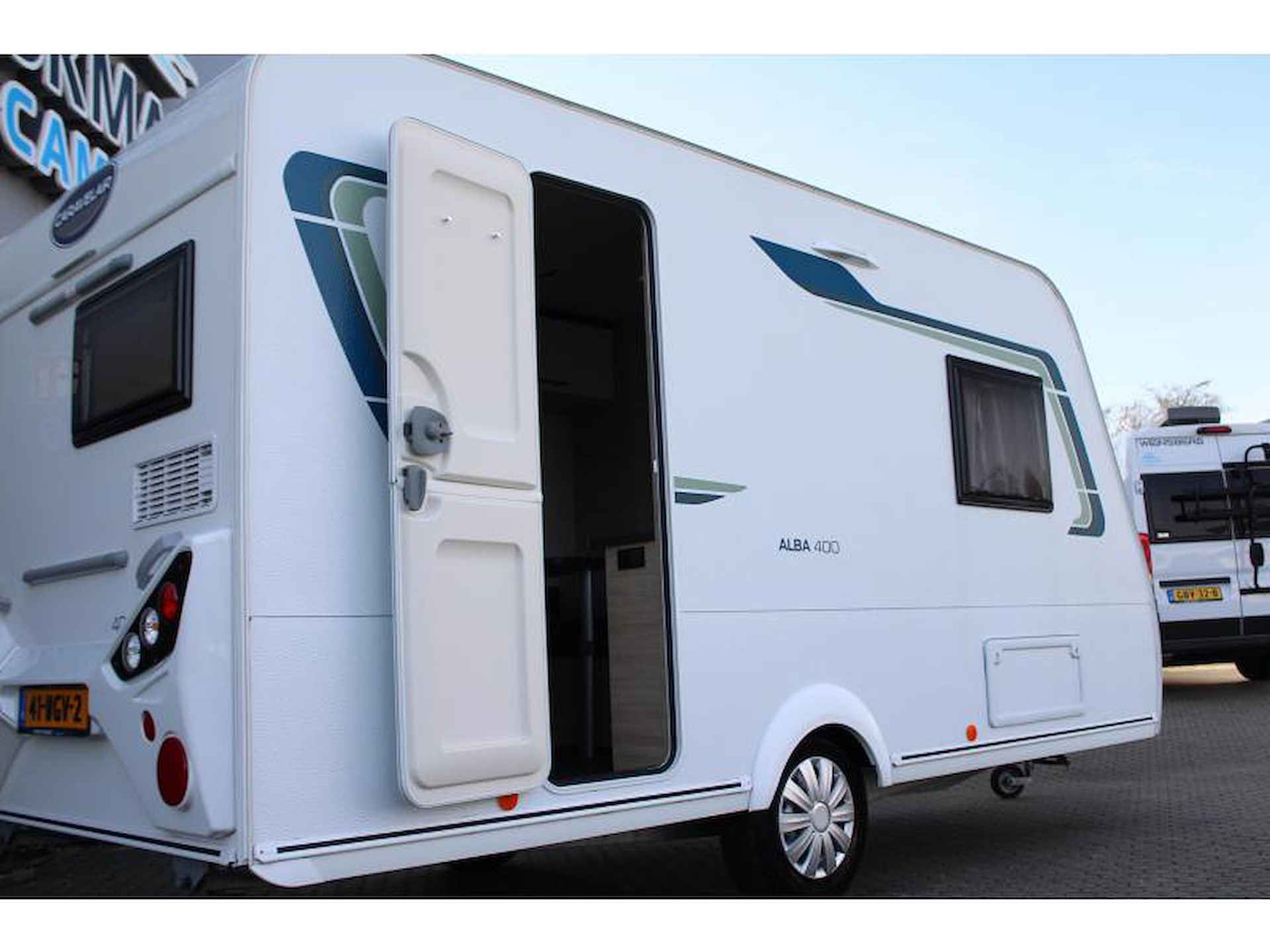 Caravelair Alba 400 Voortent Fietsendrager - 5/17