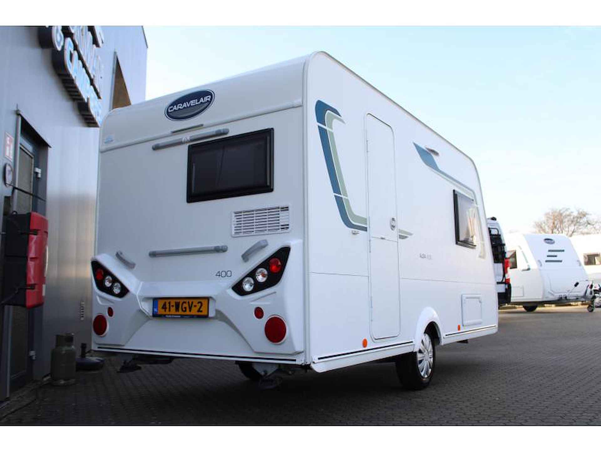 Caravelair Alba 400 Voortent Fietsendrager - 6/17