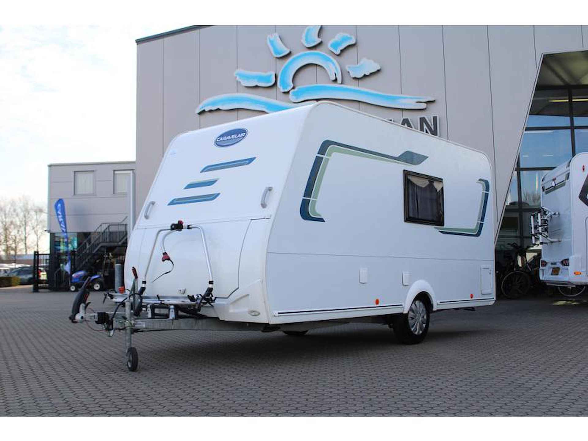 Caravelair Alba 400 Voortent Fietsendrager - 8/17