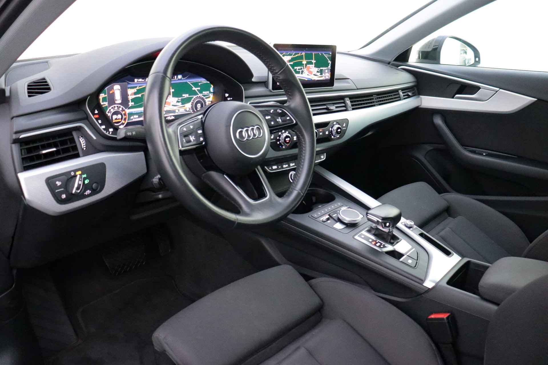 Audi A4 Avant 40(2.0)TFSI S-Tr. DESIGN LINE PLUS VIRTUAL/CARPLAY/FULL LED/ELEK TREKHAAK/NAVI/STOELVERW./CRUISE/LMV - 16/27