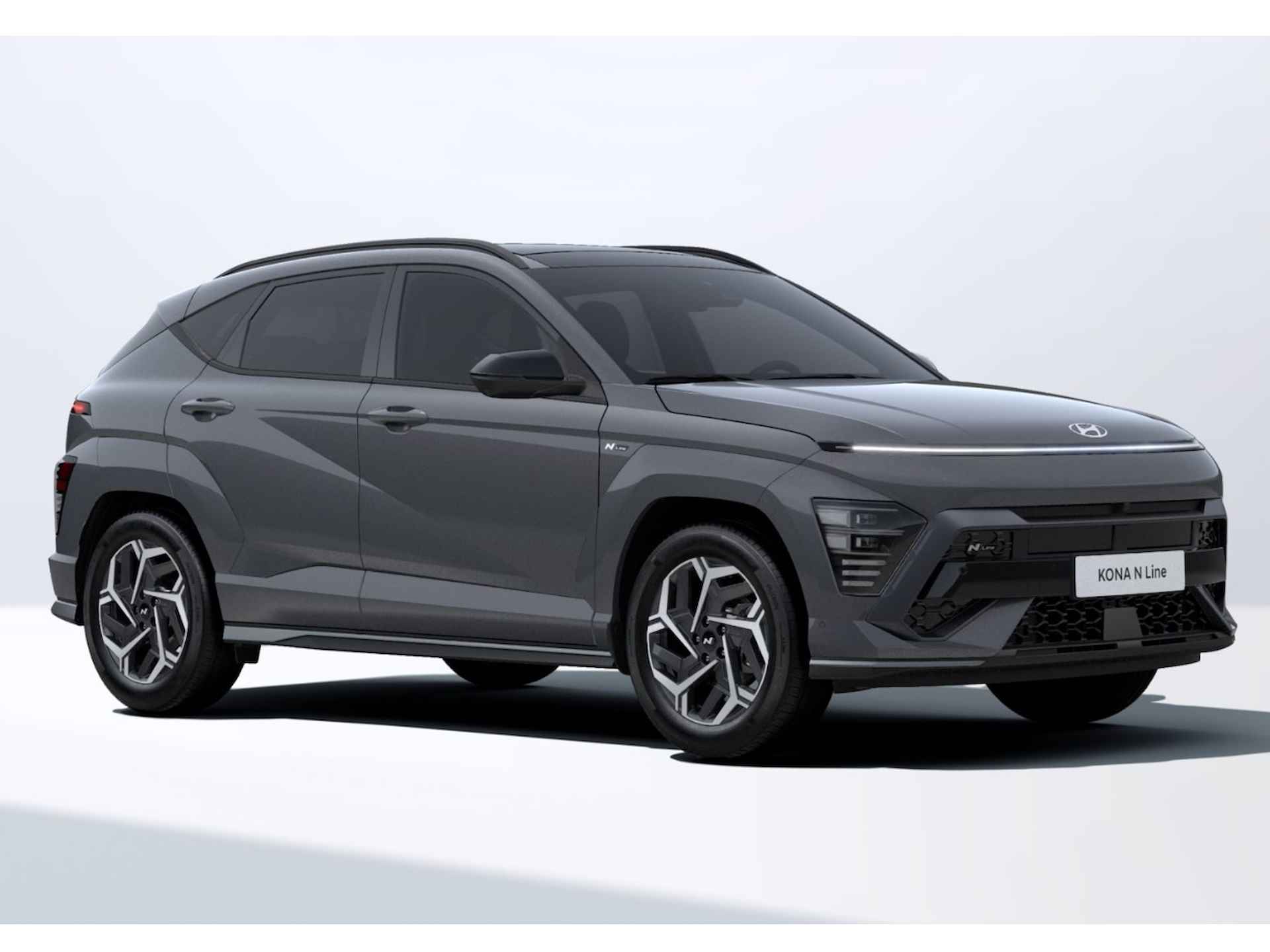 Hyundai KONA 1.6 GDI HEV N Line Sky | € 5.284,- Voorraad Voordeel | Glazen schuif-/ kanteldak - 6/9