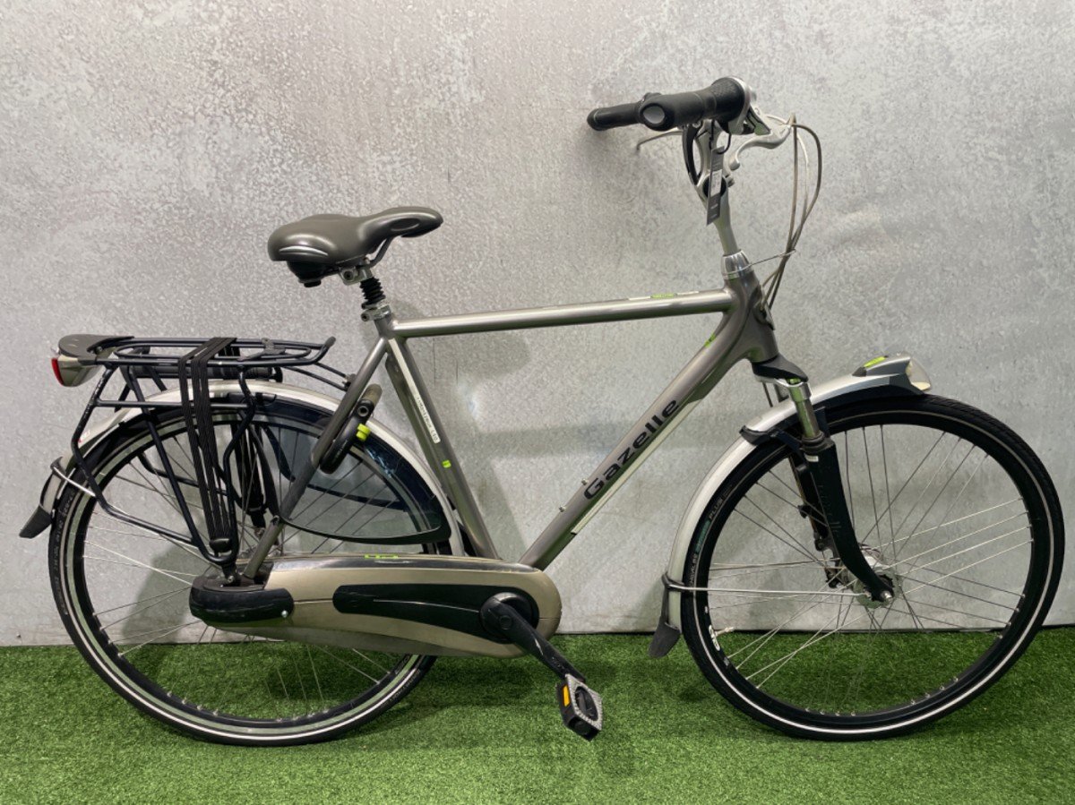 Gazelle Montreux Limeted Edition Heren Zilver 57cm