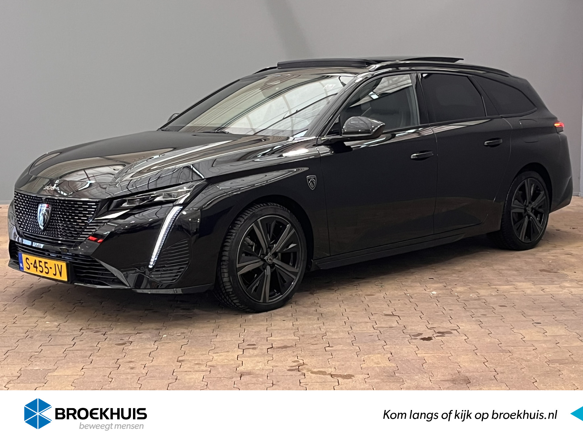 Peugeot 308 SW 1.6 180PK Hybrid GT | Panoramadak | Trekhaak | Elek.Stoel | Geheugen | Massage | Alcantara/Leder | Elek.Klep 360 Camera | Stoelverwarming | Stuurverwarming | Carplay | Navigatie | Dode hoek | Bluetooth |