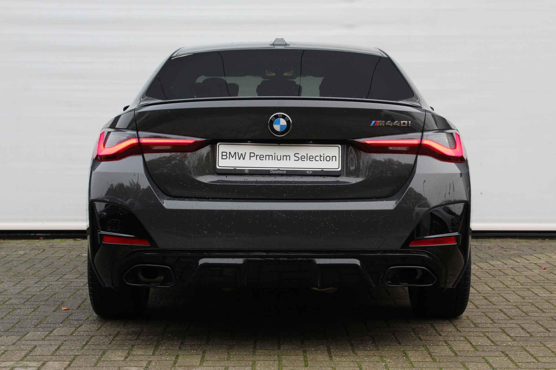 BMW 4 Serie Gran Coupé M440i xDrive High Executive Automaat / Schuif-kanteldak / Trekhaak / Harman Kardon / Laserlight / Stoelverwarming / Driving Assistant Professional / Parking Assistant Plus - 5/31