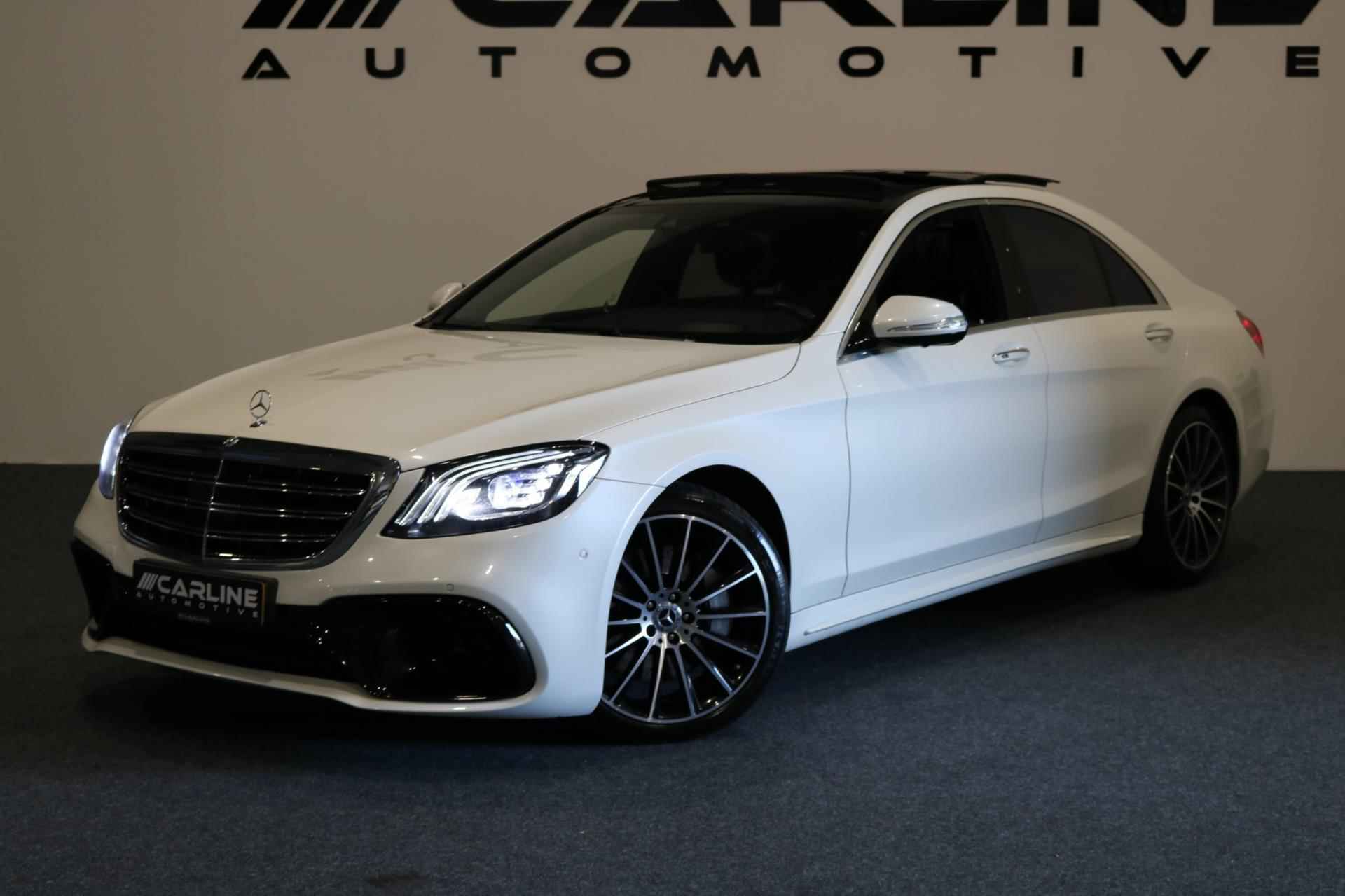 Mercedes-Benz S-klasse 400d 4Matic AMG PANO SFEERVER. 360 CAMERA KEYLESS ASSIST ACC GARANTIE NAP APK - 4/44