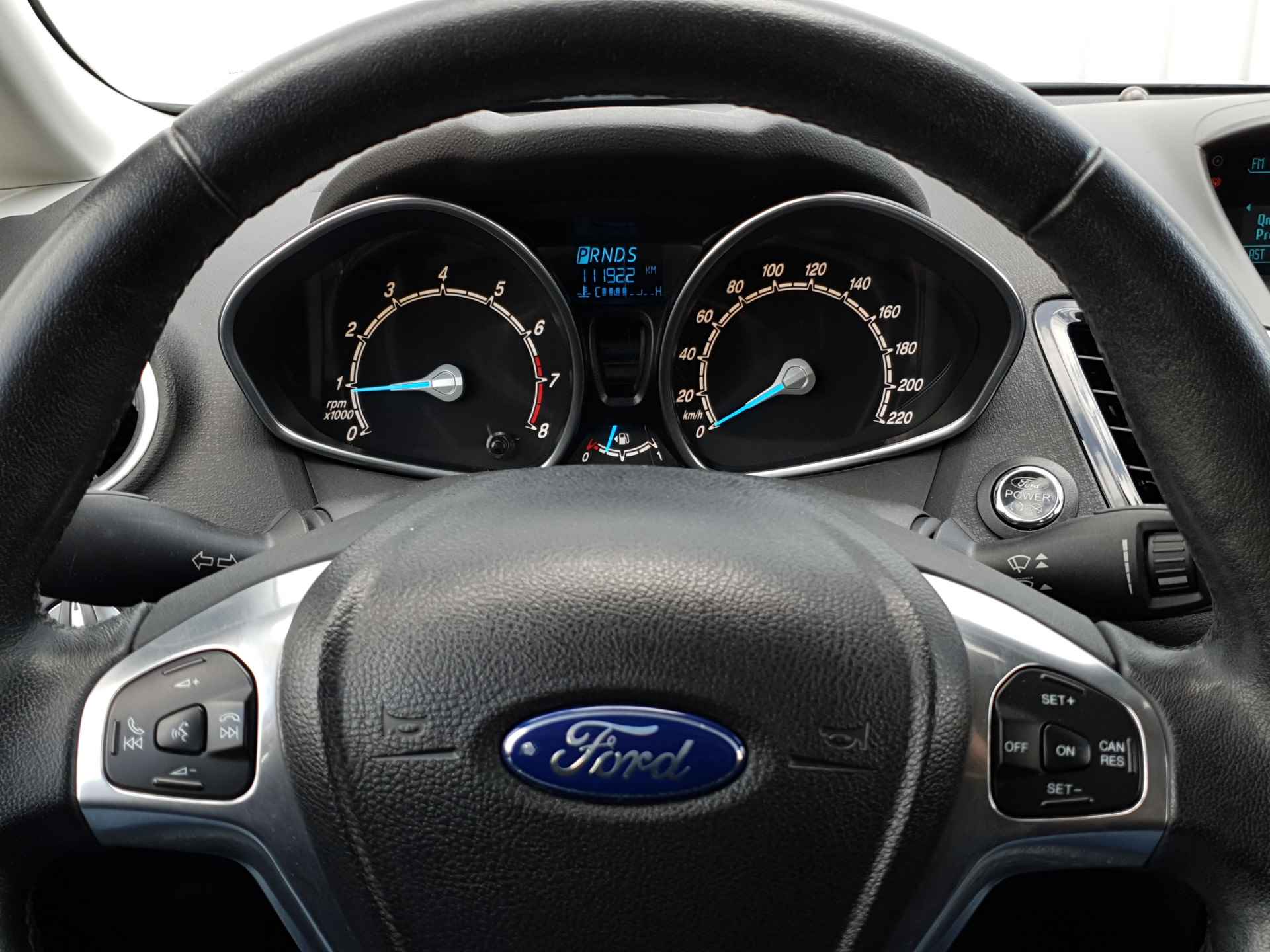 Ford Fiesta 1.6 Titanium | Distributieriem vervangen! | Airco | Verw. Voorruit | Parkeersensoren | Cruise Control - 10/33