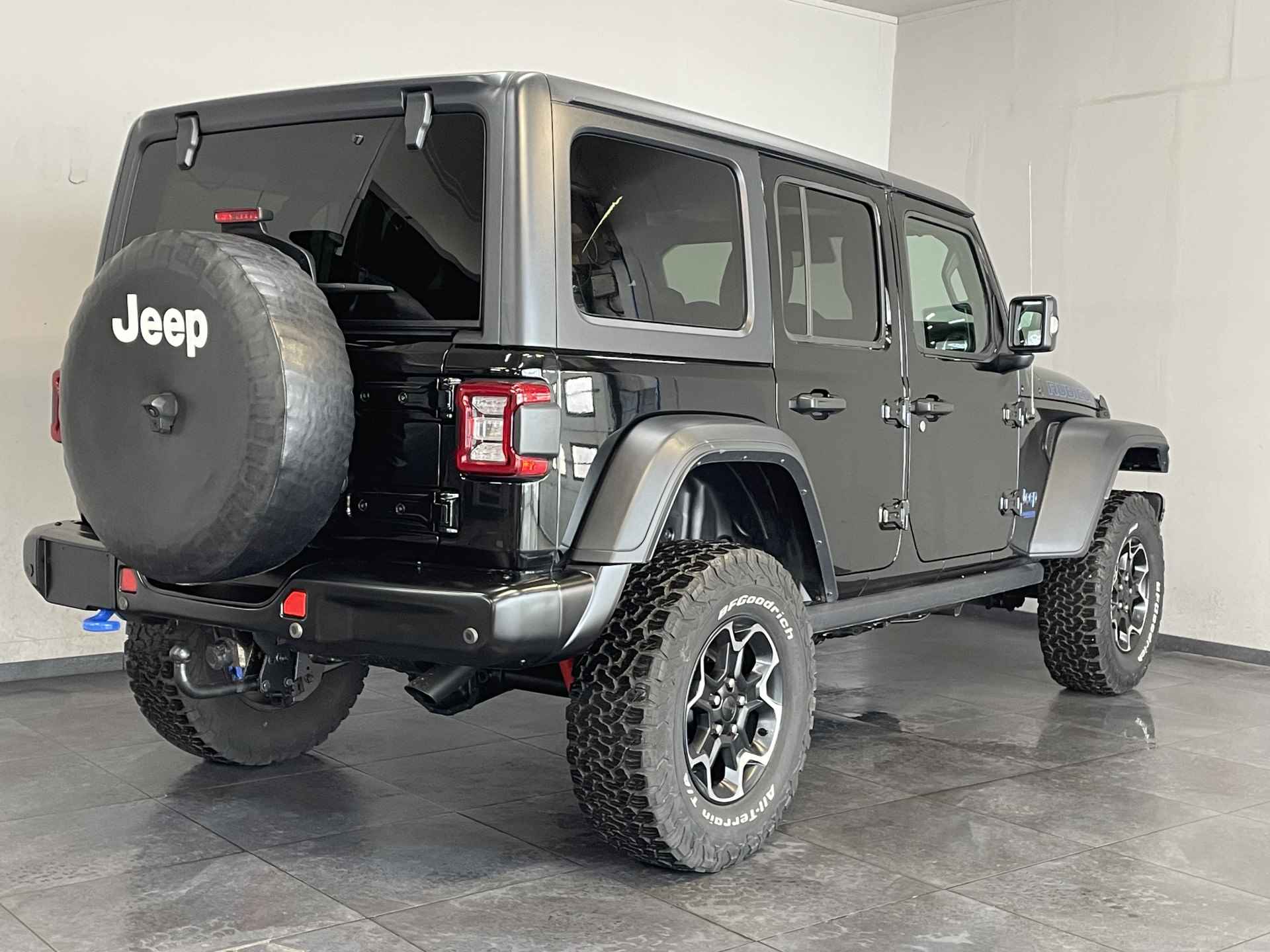 Jeep Wrangler Unlimited 4xe 380 Rubicon ✅ Open Dak ✅ Camera ✅ Stoelverwarming ✅ Stuurverwarming ✅ Trekhaak ✅ - 6/84