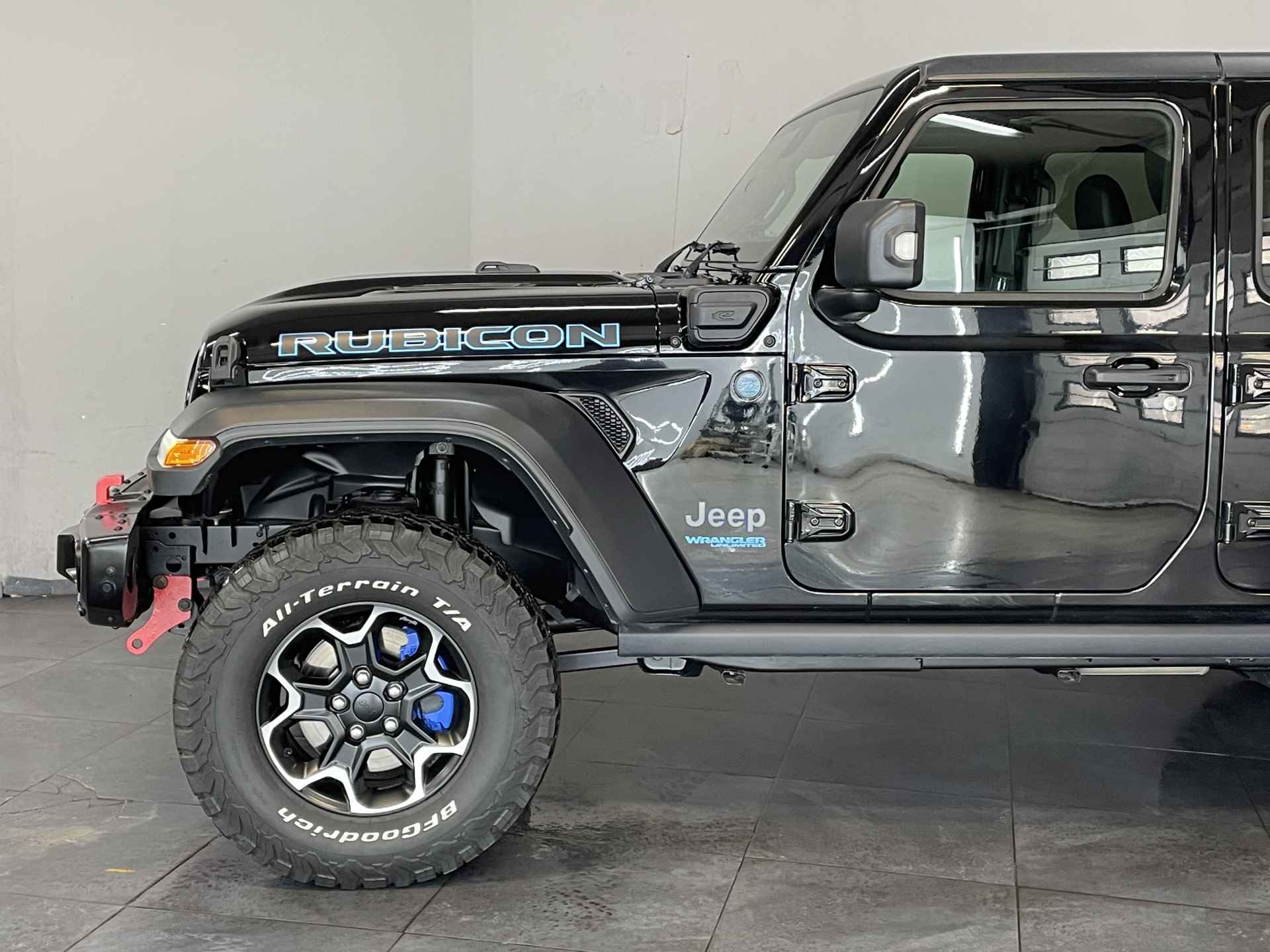 Jeep Wrangler Unlimited 4xe 380 Rubicon ✅ Open Dak ✅ Camera ✅ Stoelverwarming ✅ Stuurverwarming ✅ Trekhaak ✅ - 17/84