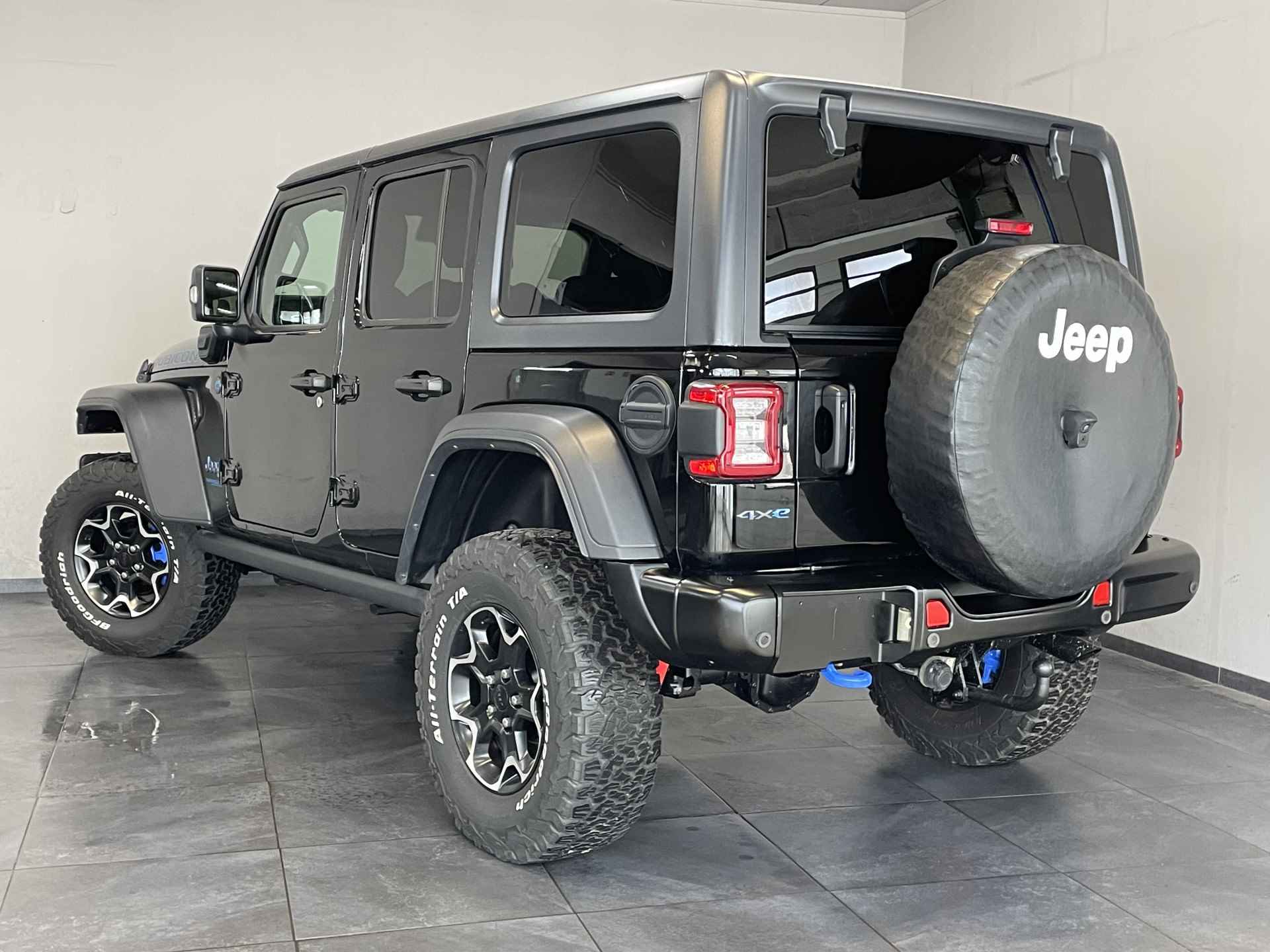 Jeep Wrangler Unlimited 4xe 380 Rubicon ✅ Open Dak ✅ Camera ✅ Stoelverwarming ✅ Stuurverwarming ✅ Trekhaak ✅ - 72/84