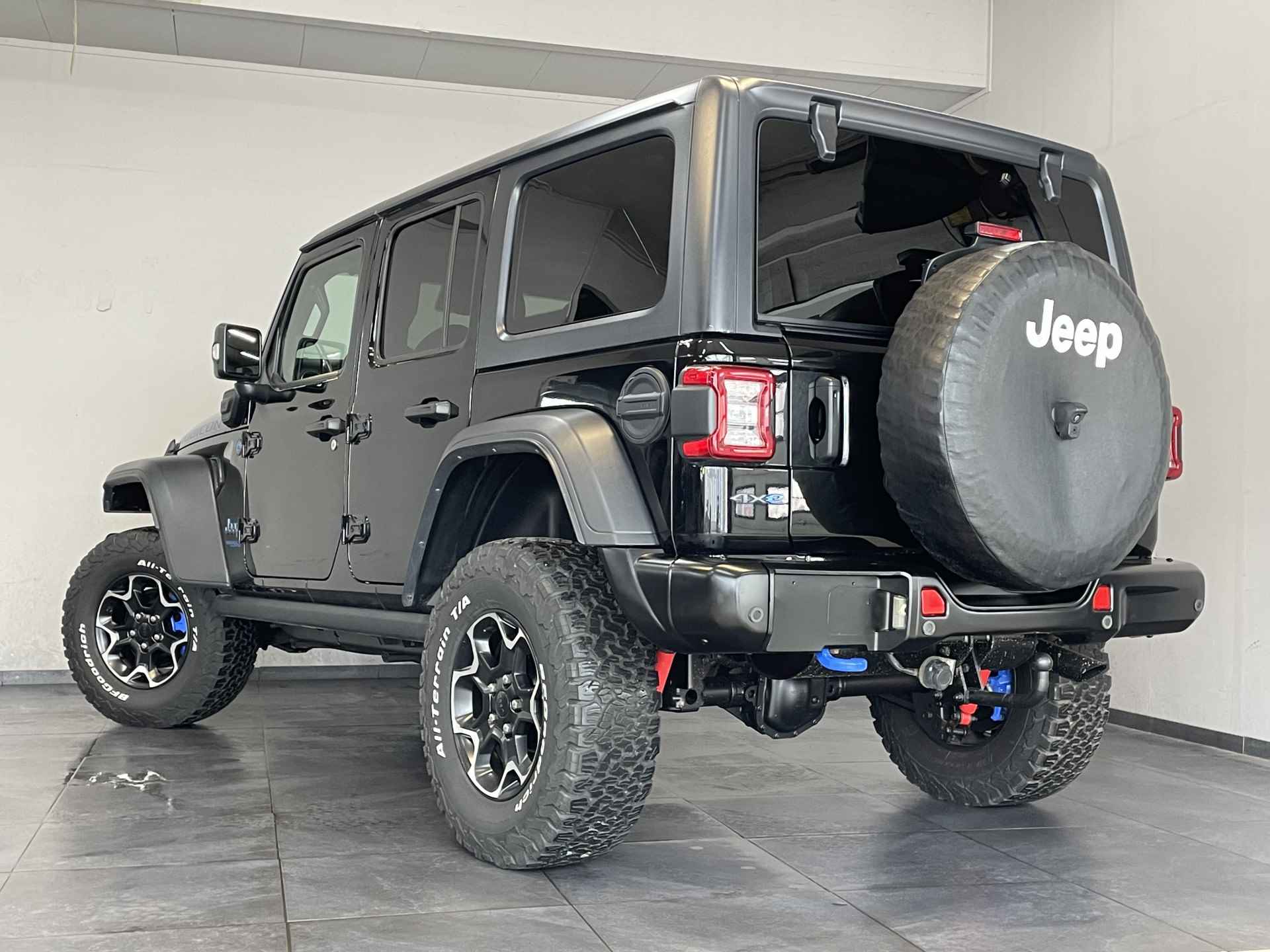 Jeep Wrangler Unlimited 4xe 380 Rubicon ✅ Open Dak ✅ Camera ✅ Stoelverwarming ✅ Stuurverwarming ✅ Trekhaak ✅ - 73/84