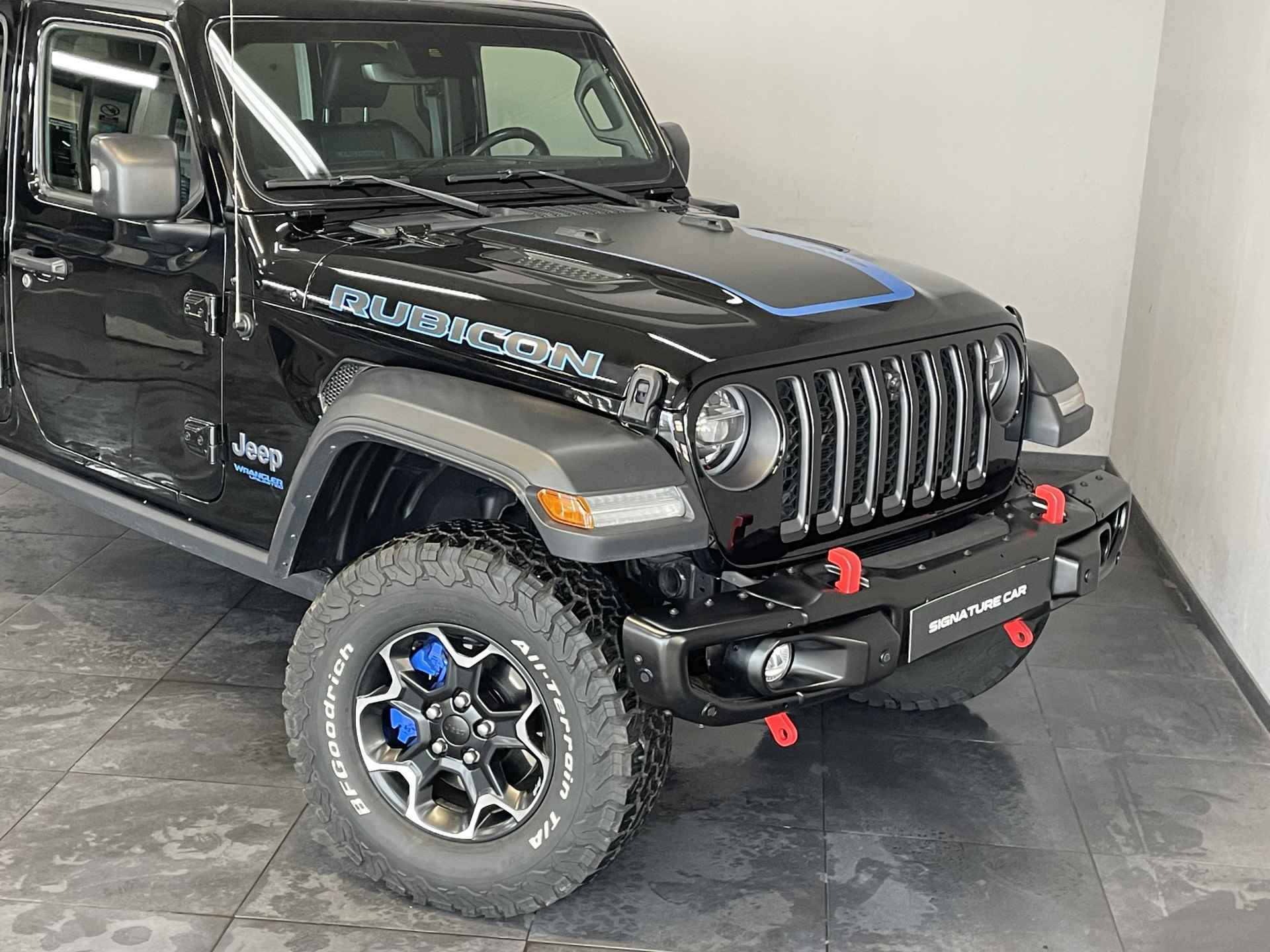 Jeep Wrangler Unlimited 4xe 380 Rubicon ✅ Open Dak ✅ Camera ✅ Stoelverwarming ✅ Stuurverwarming ✅ Trekhaak ✅ - 78/84