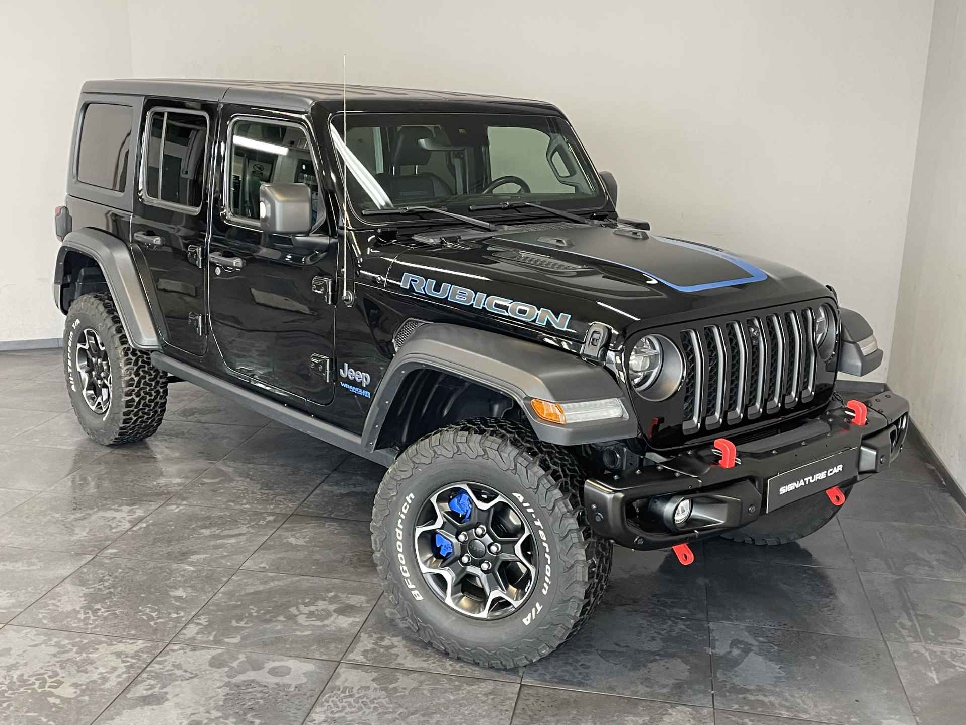 Jeep Wrangler Unlimited 4xe 380 Rubicon ✅ Open Dak ✅ Camera ✅ Stoelverwarming ✅ Stuurverwarming ✅ Trekhaak ✅ - 79/84