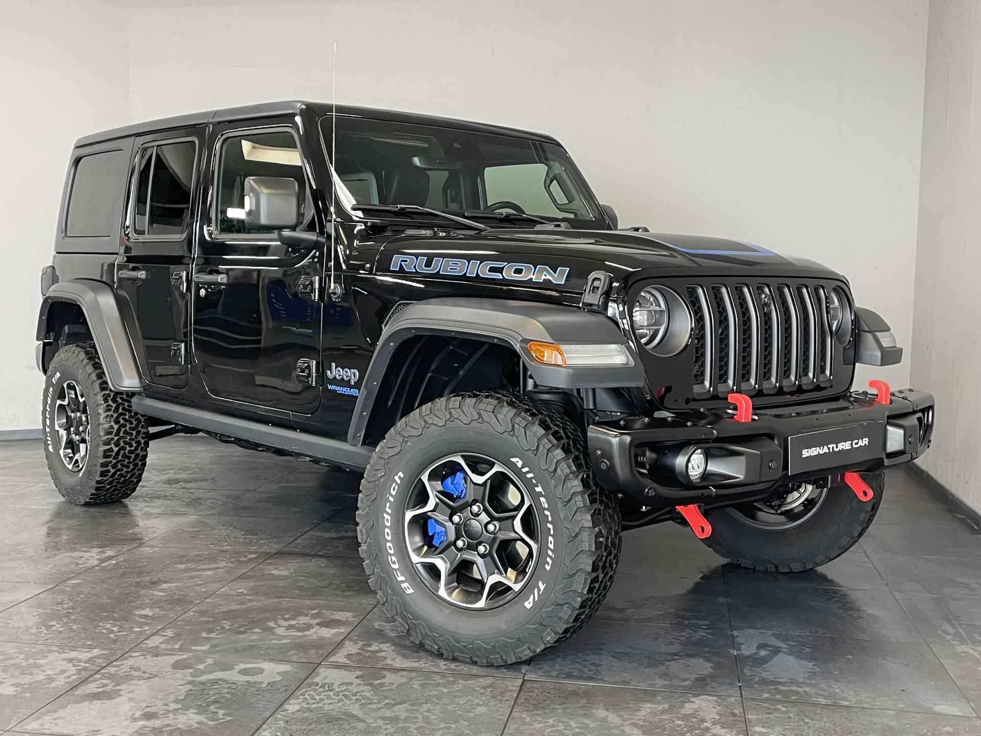 Jeep Wrangler Unlimited 4xe 380 Rubicon ✅ Open Dak ✅ Camera ✅ Stoelverwarming ✅ Stuurverwarming ✅ Trekhaak ✅ - 80/84