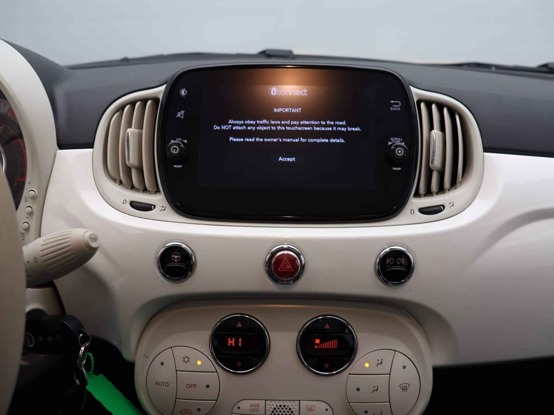 Fiat 500 1.0 Hybrid Dolcevita | Panoramadak | Apple CarPlay | Climate Control | Parkeersensoren | 16'' Velgen | - 9/23