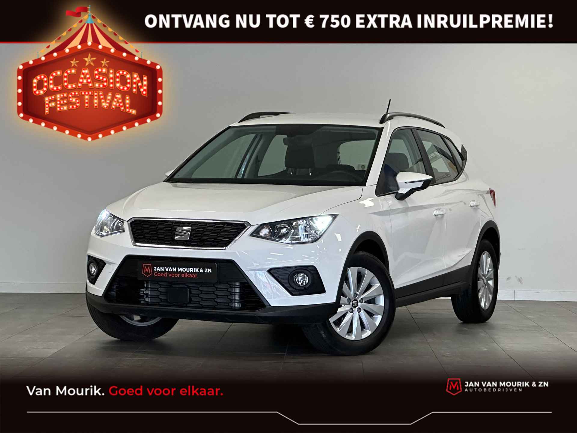 SEAT Arona 1.0 TSI DSG Style Automaat | Stoelverwarming | Carplay | Parkeersensoren - 1/31