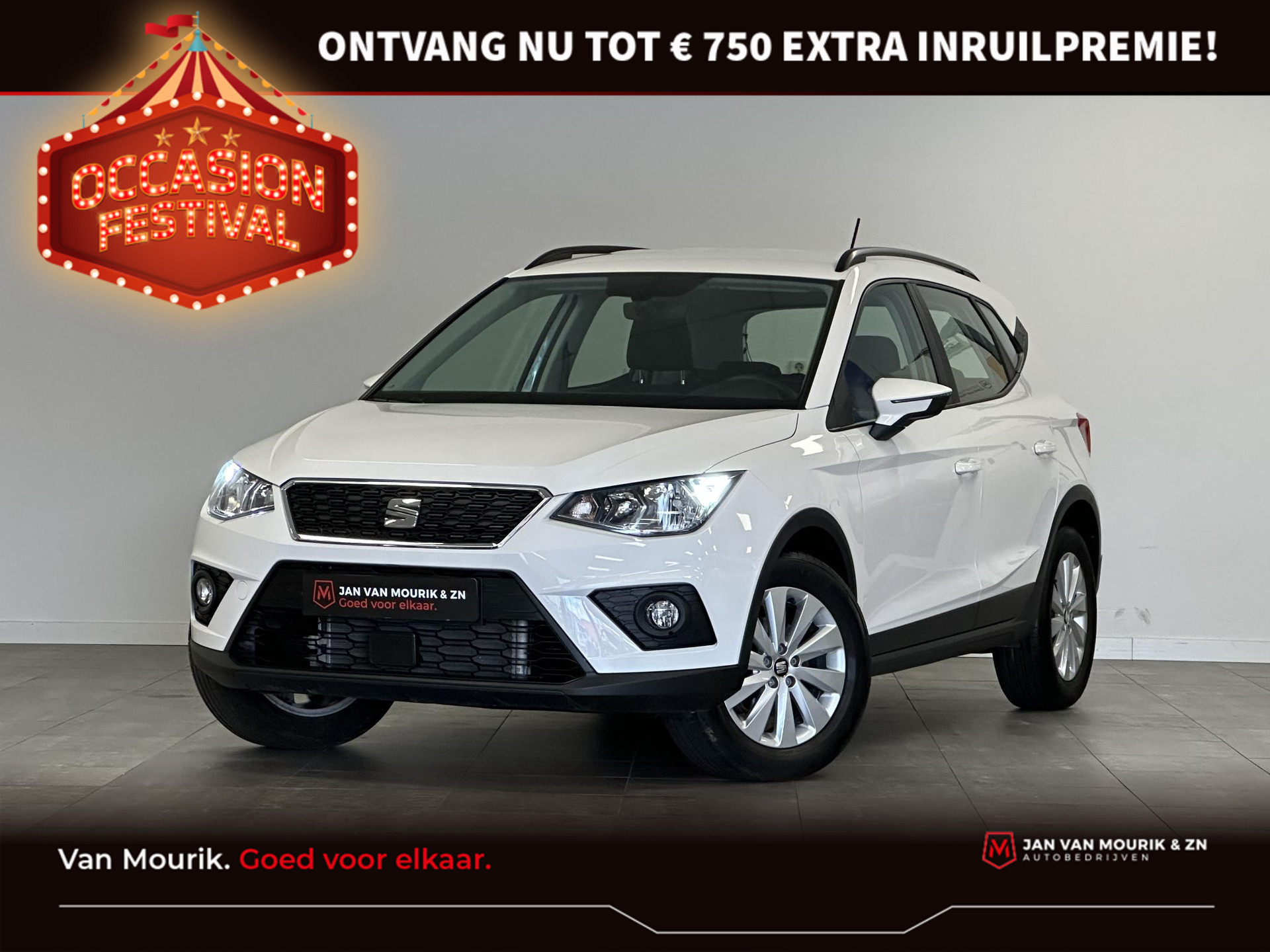 SEAT Arona 1.0 TSI DSG Style Automaat | Stoelverwarming | Carplay | Parkeersensoren