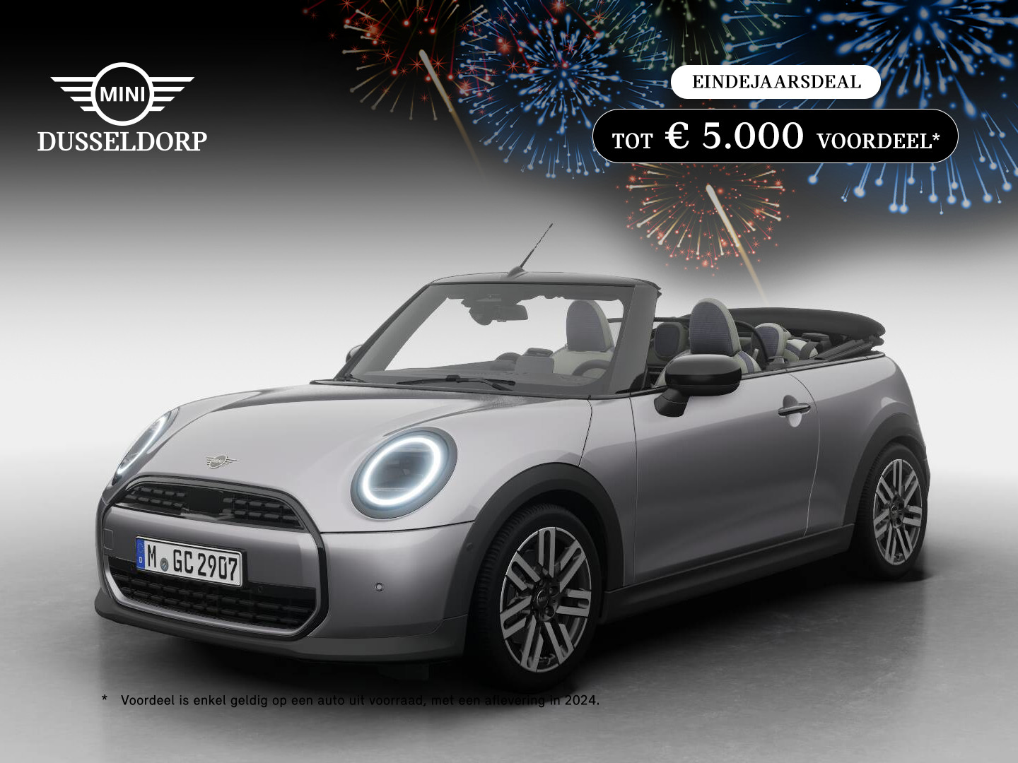 MINI Cooper Cabrio C Classic Pakket M PRIVATE LEASE EUR 766,- (48 mnd/10.000 km)