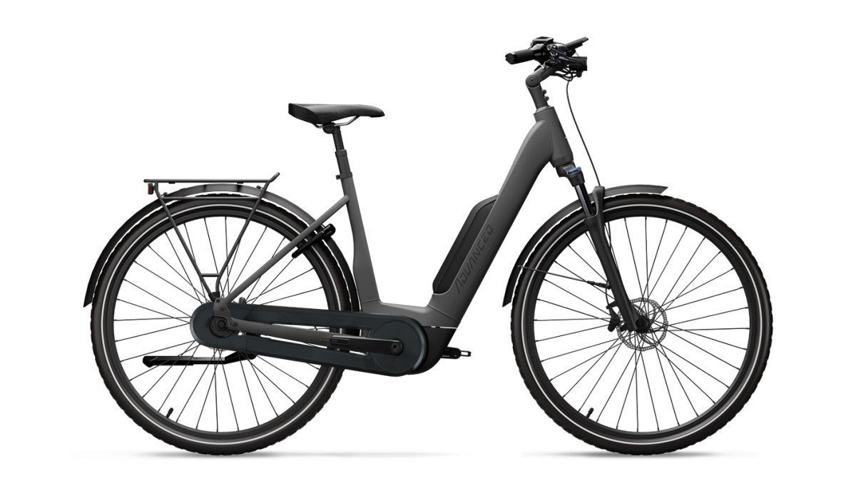 Advanced Ebike Das Original TOUR Plus Wave 45 / Coal Grey Act Pl. 50 / 545 / I Lage instap Coal Grey 45cm 2024