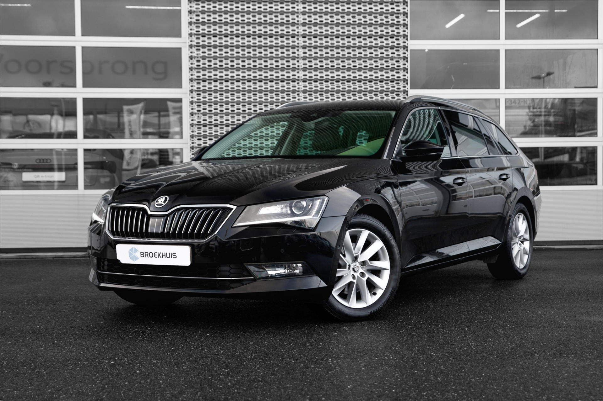 Škoda Superb Combi 1.5TSI ACT Ambition Business | Lederen bekleding |