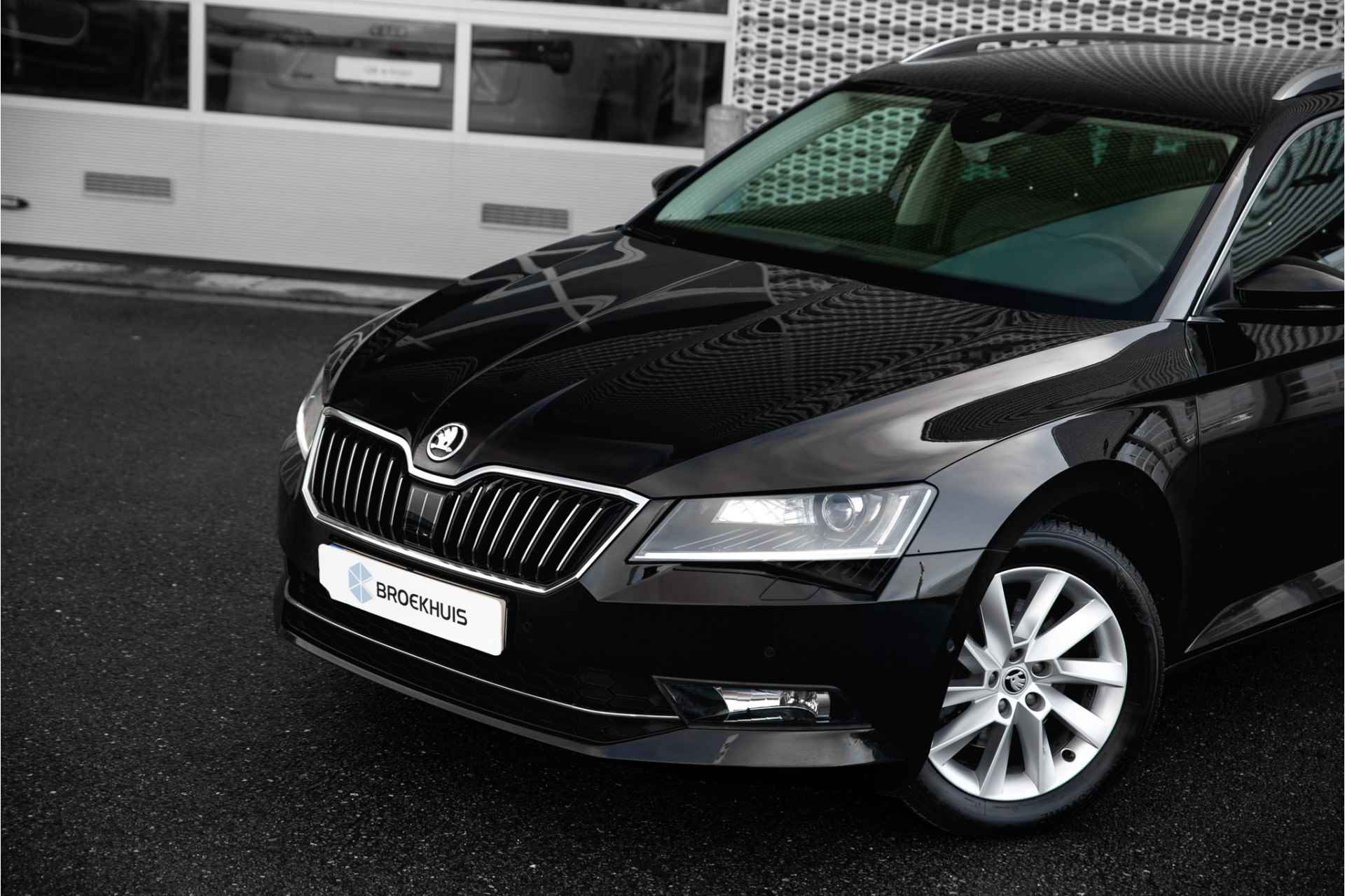 Škoda Superb Combi 1.5TSI ACT Ambition Business | Lederen bekleding | - 4/28