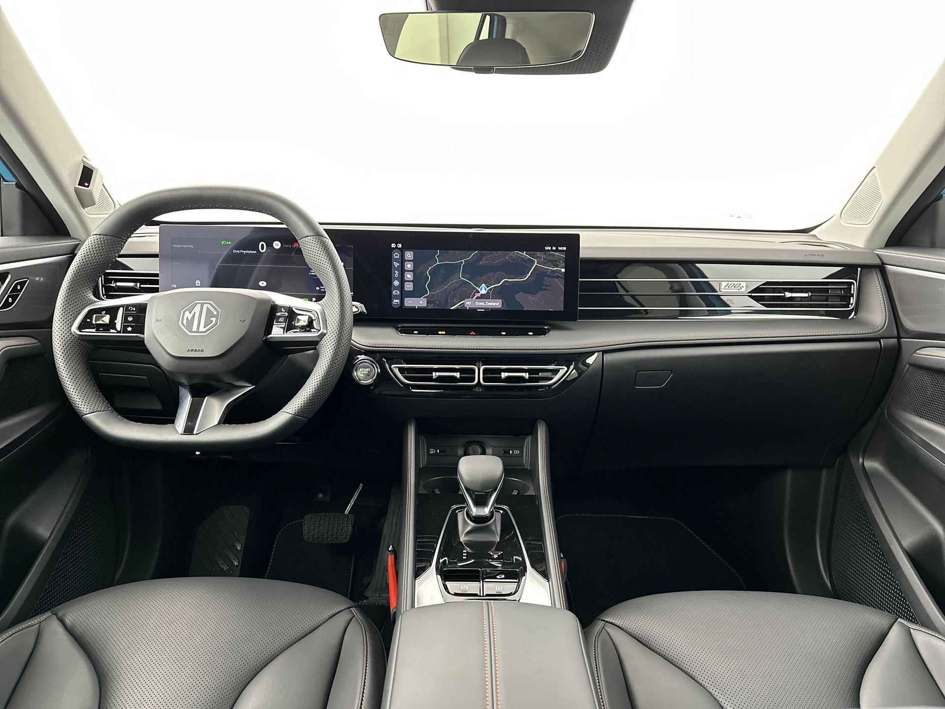 MG HS Luxury | PHEV | 100 KM ELEKTRISCH | 360 CAM | Leder | Apple Carplay & Android Auto | LED | 19'' Velgen - 20/25