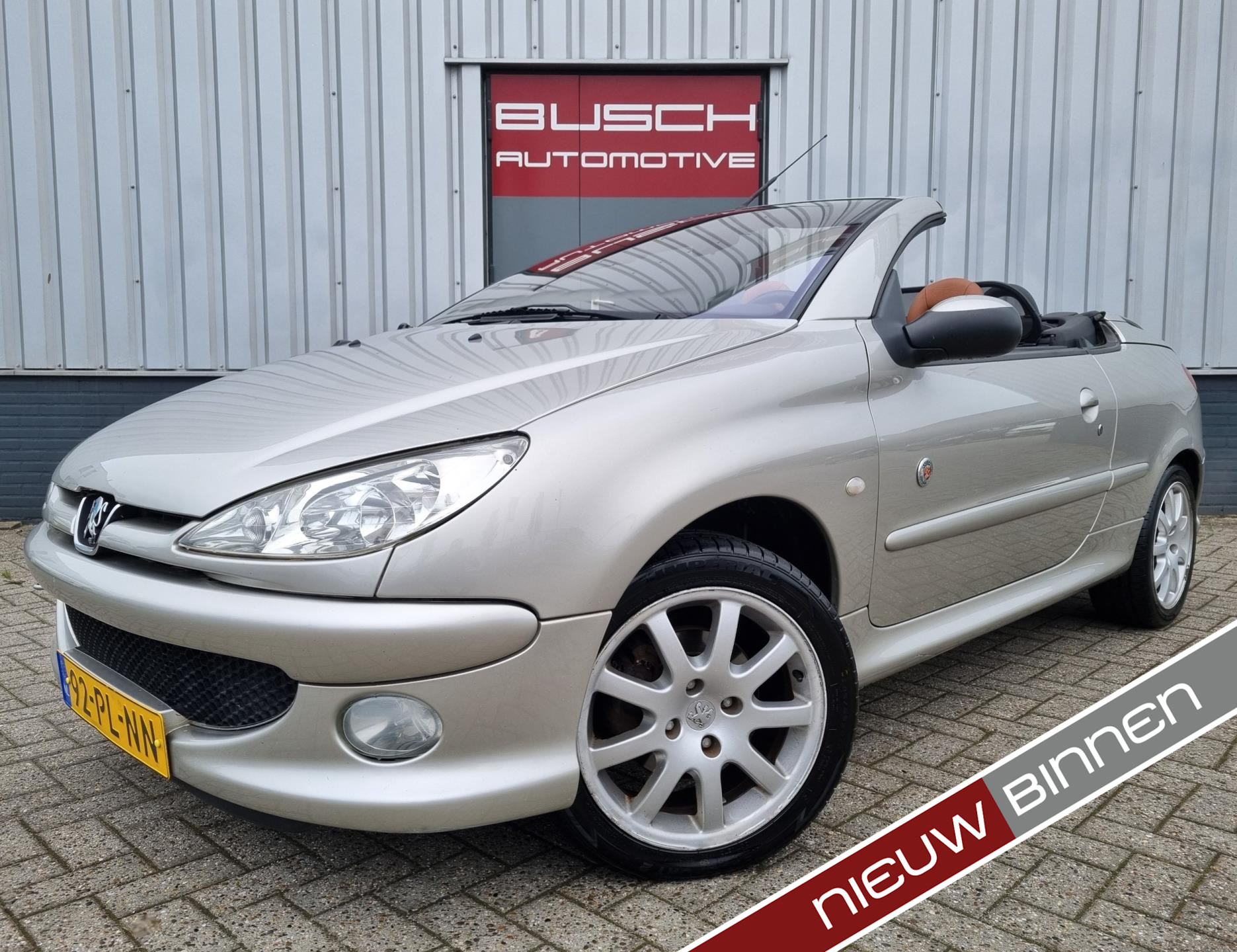 Peugeot 206 CC 2.0 16V Roland Garros | TREKHAAK | AIRCO |