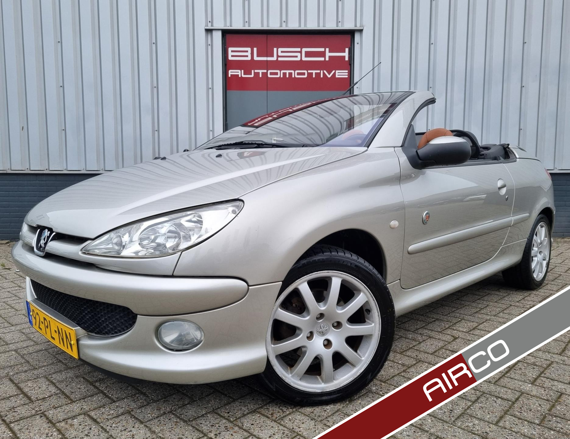 Peugeot 206 CC 2.0 16V Roland Garros | TREKHAAK | AIRCO |