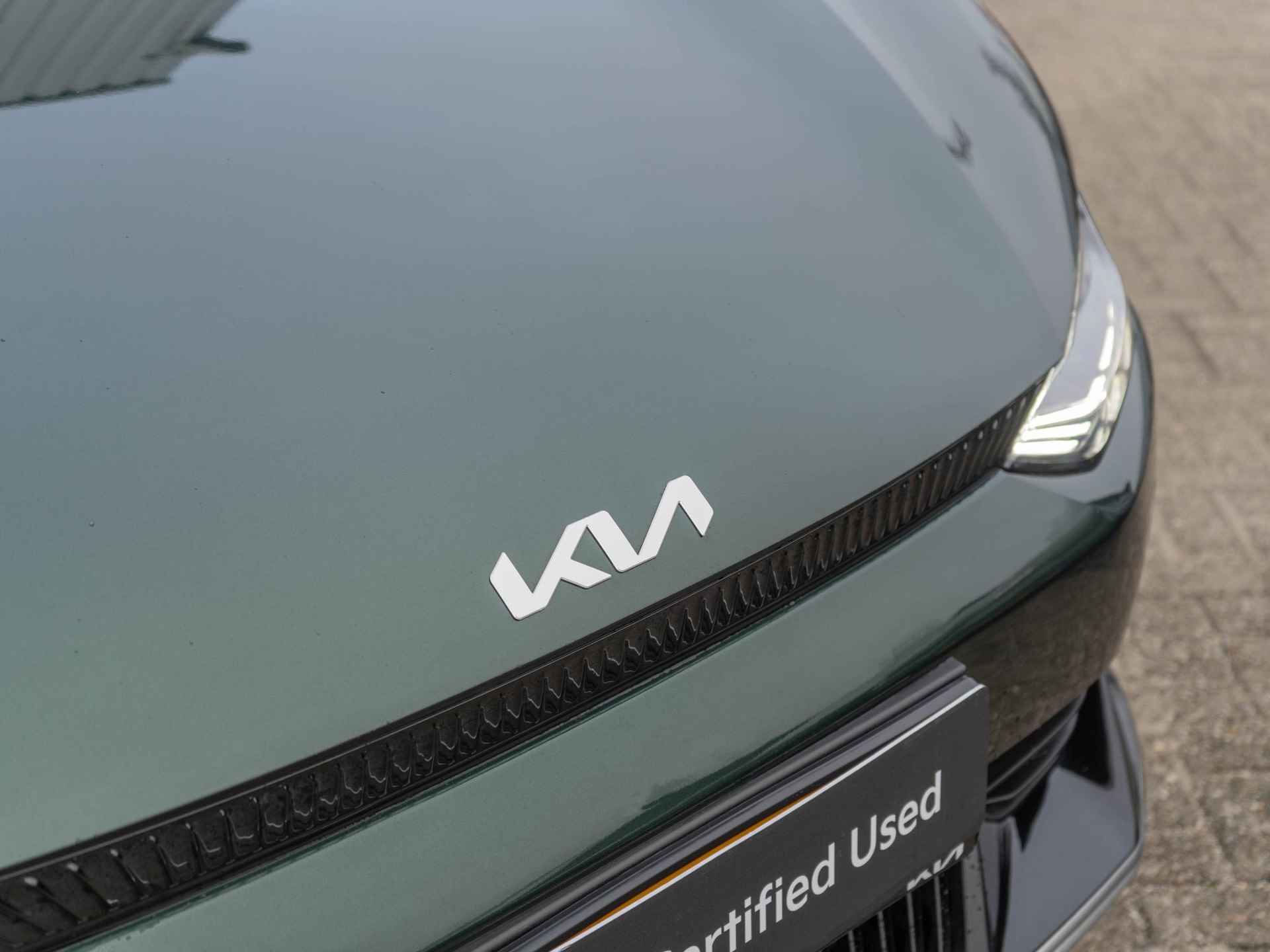Kia EV6 Plus 77.4 kWh | LED | Stoel-Stuurverw. en ventilatie | Adapt Cruise | Leder | Navi+Carplay - 30/36