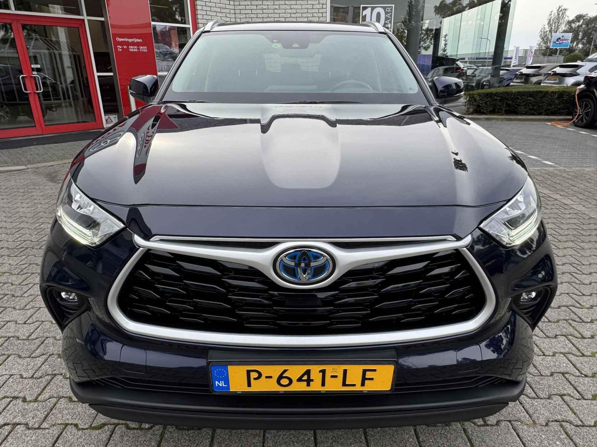 Toyota Highlander 2.5 AWD HYBRID 1E EIG-NL-AUTO LEDER AFN-TREKHAAK 2000KG-TREKGEW STOELVERW KEYLESS AD-CRUISE CAMERA APPLE/ANDROID - 6/38