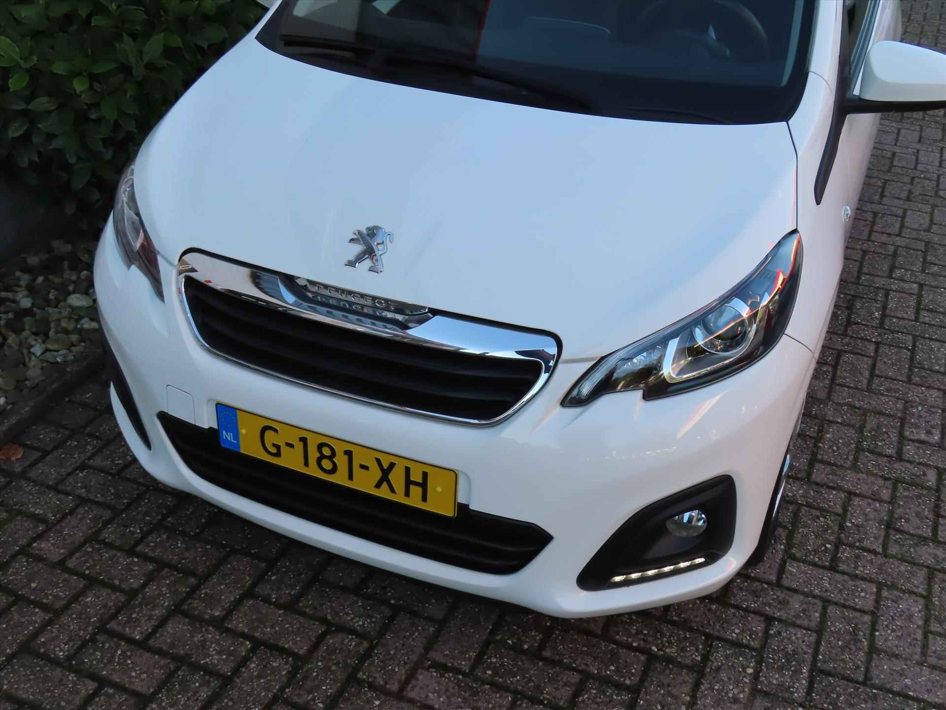 Peugeot 108 1.0 e-VTi 72pk 5D Active/ Airco/ All season banden/ Stuurwiel bediening/ Bluetooth/ 1 Eigenaar/ Origineel NL/ NAP - 29/33