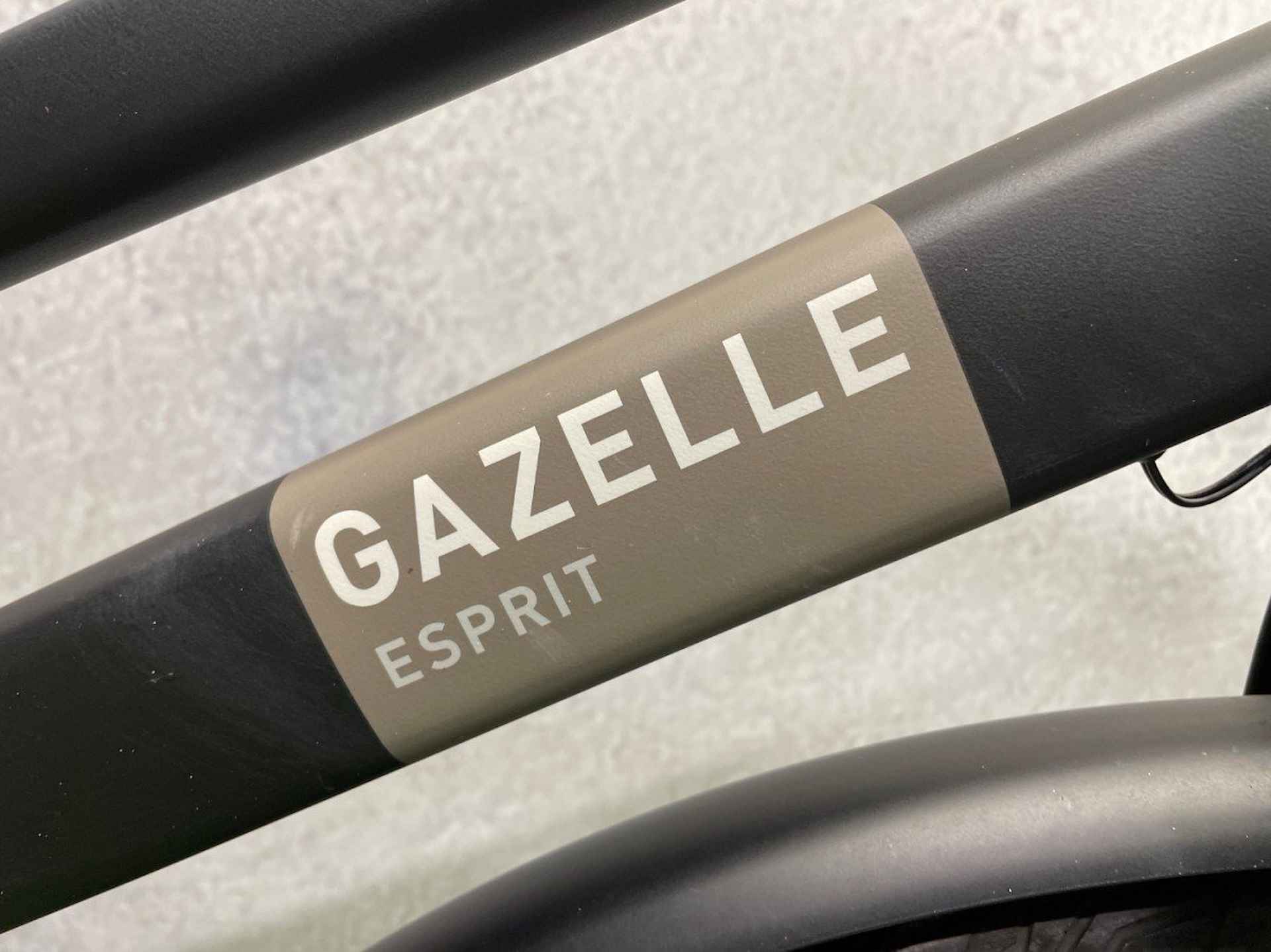 Gazelle Esprit Dames Matzwart 59cm 2023 - 2/4