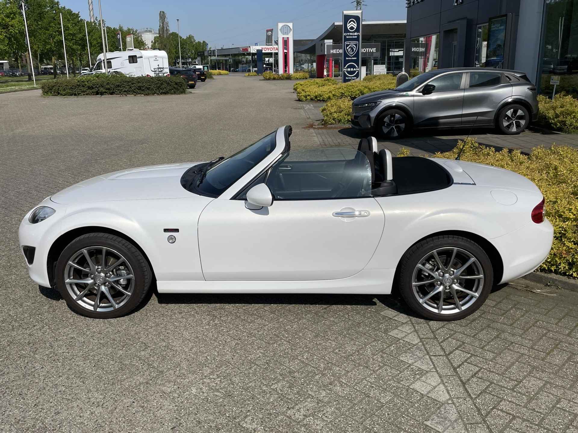 Mazda MX-5 1.8 20th Anniversary "Airco, Lichtmetaal, Pearl White Metallic" - 4/24