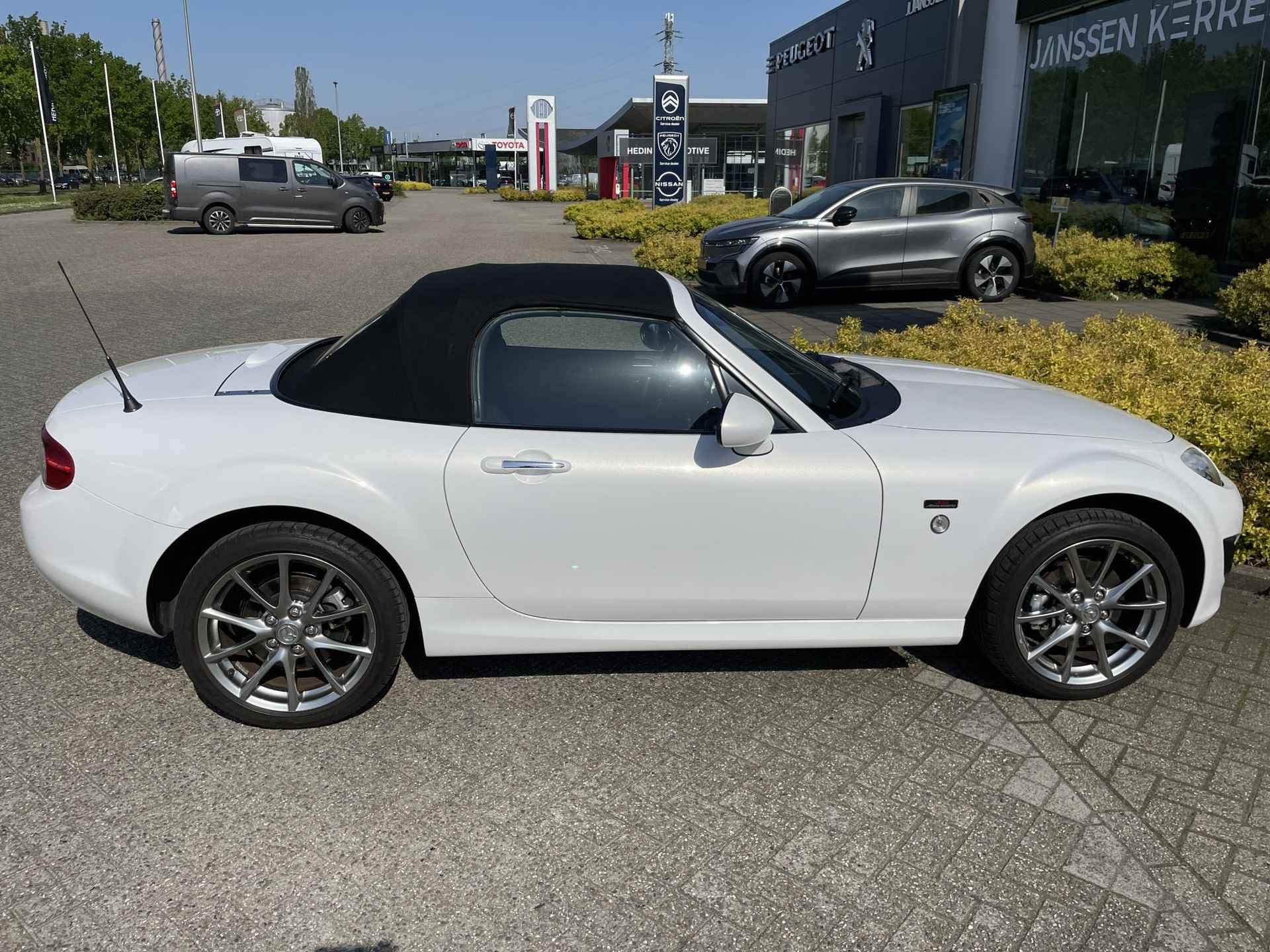 Mazda MX-5 1.8 20th Anniversary "Airco, Lichtmetaal, Pearl White Metallic" - 9/24