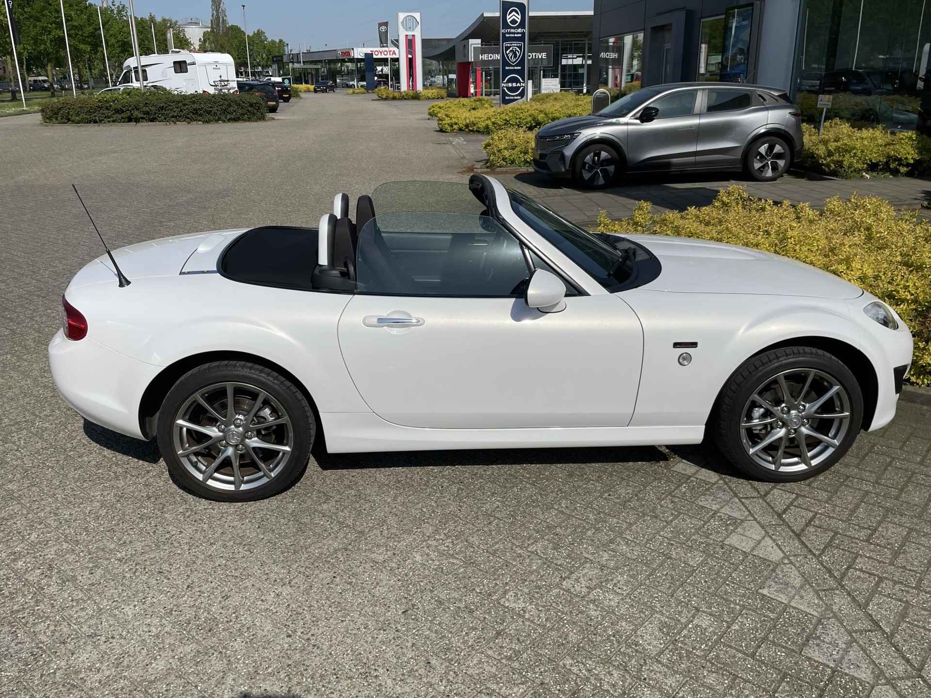 Mazda MX-5 1.8 20th Anniversary "Airco, Lichtmetaal, Pearl White Metallic" - 12/24