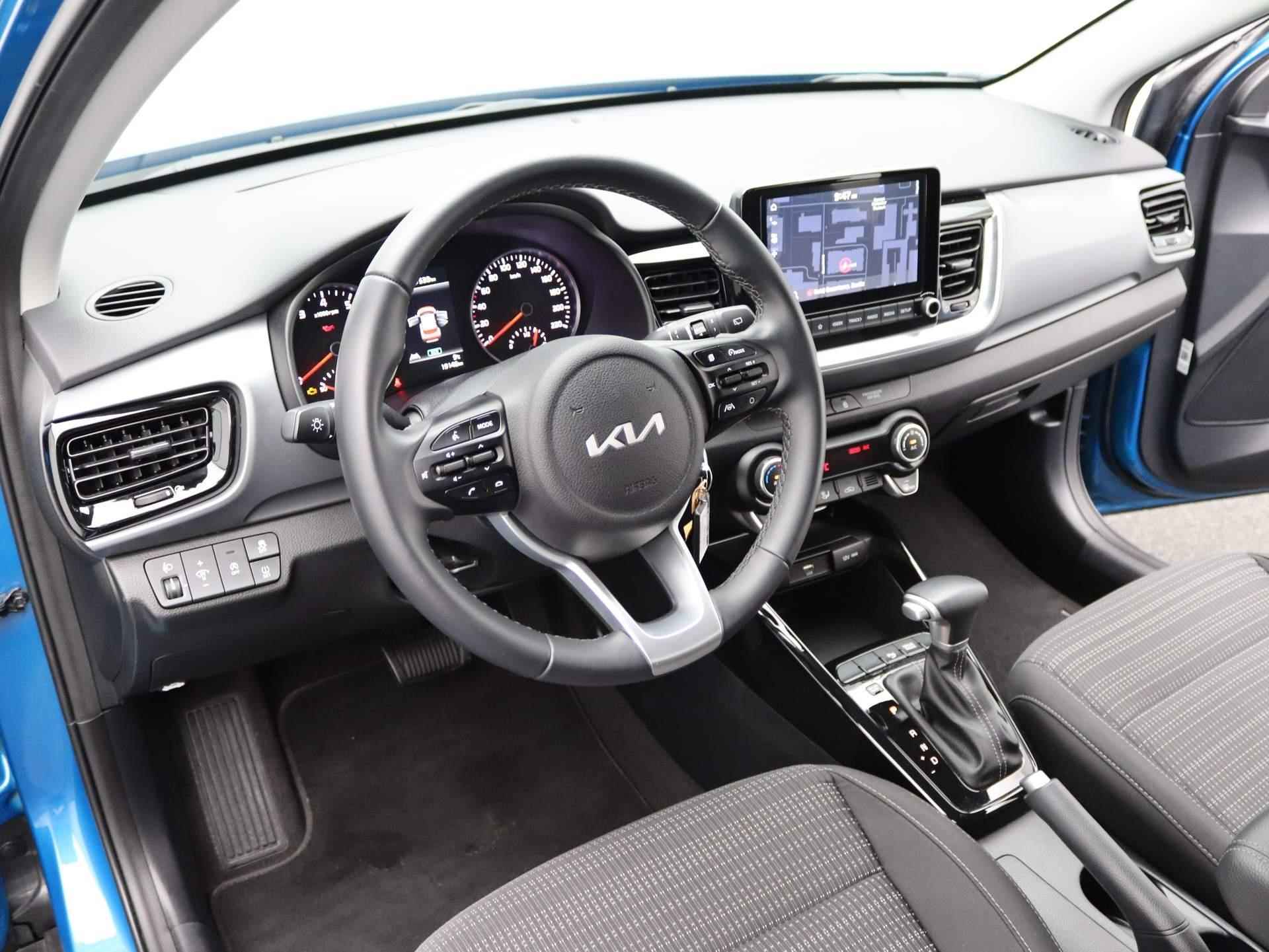 Kia Stonic 1.0 T-GDi MHEV DynamicLine Automaat | Navi| Clima | Lm velgen | Parkeersensoren |  Camera | Zwart dak - 6/43