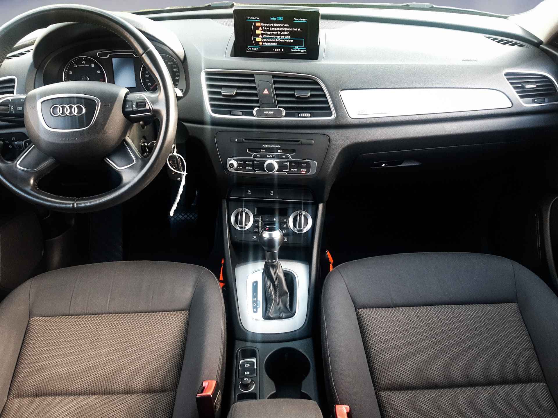 Audi Q3 2.0 TFSI quattro Pro Line 2e-Eig. Keurig-Onderh. BOVAG-Garantie. NL-AUTO. Navigatie, Cruise-Control, Parkeersensoren, L.M.Velgen-17-Inch, Airco/Climate, Buitenspiegel/Elektrisch-inklapbaar - 16/39