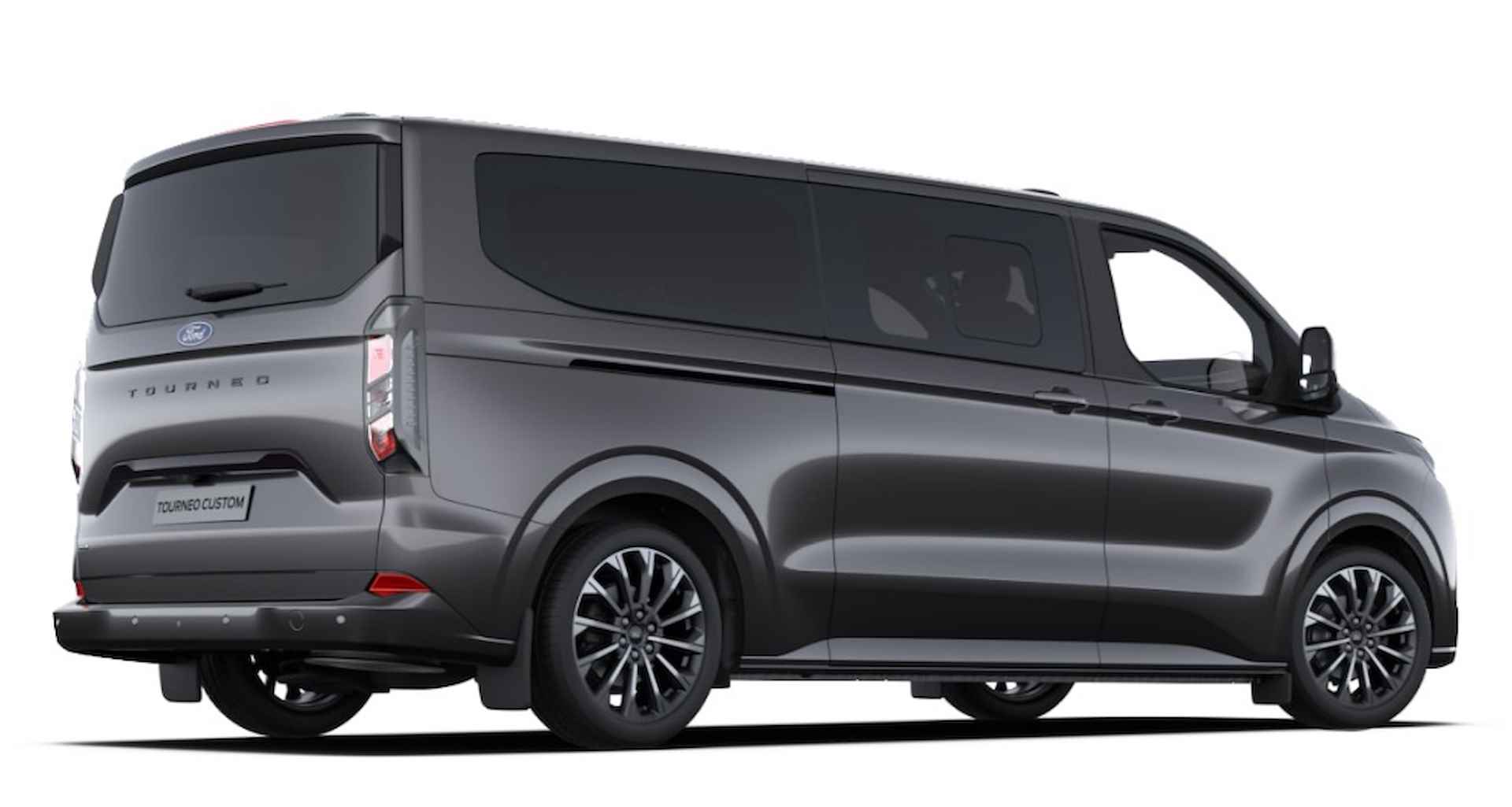 Ford Tourneo Custom PHEV 233PK Titanium X Automaat | Geel kenteken | Incl. BPM & BTW | 8 Persoons | Zeer Luxe | - 7/9