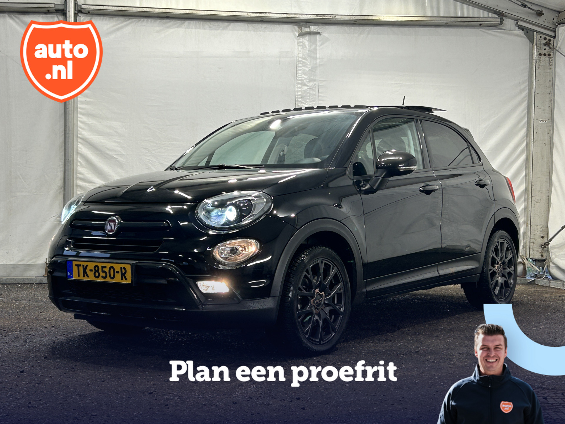 Fiat 500X Cross 1.4 Turbo MultiAir S-Design Cross | Panoramadak | Camera | Carplay | Bi-Xenon | Keyless | 18'LM velgen |