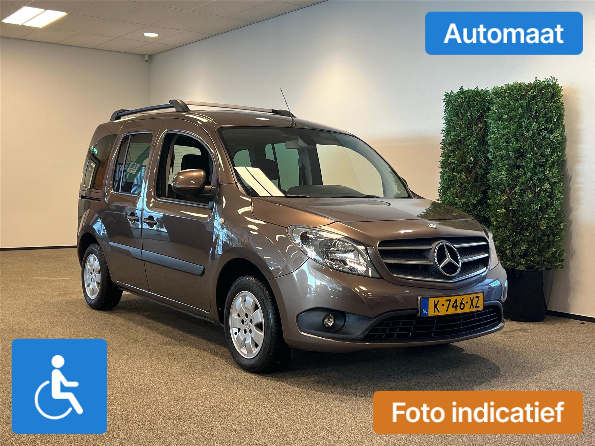 Mercedes Citan Rolstoelauto Automaat