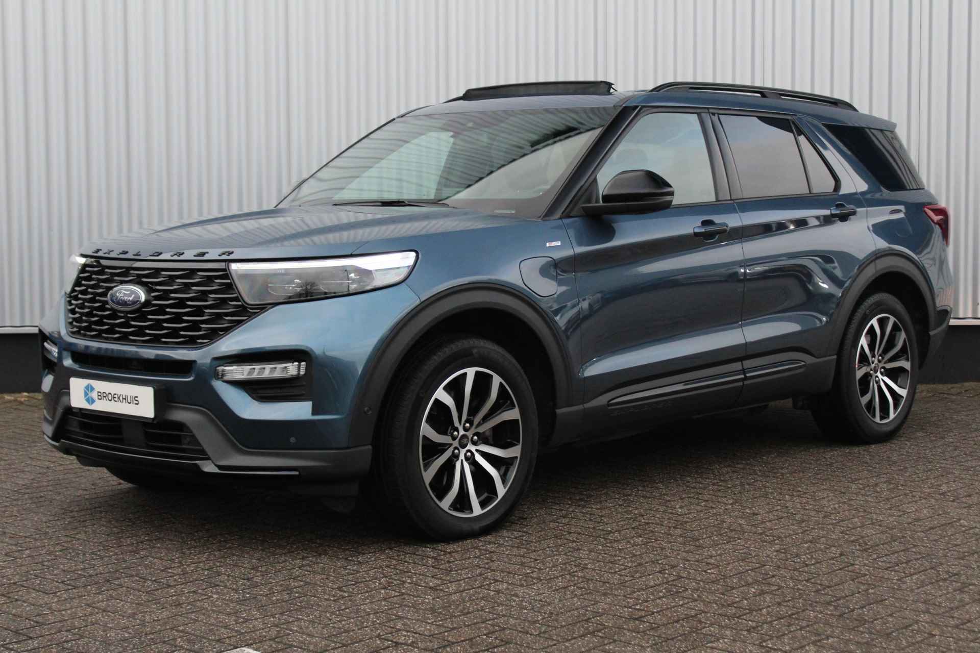 Ford Explorer 3.0 V6 EcoBoost PHEV ST-Line | BLIS | Adap. CruiseControl | 7-Persoons | Lederen Bekleding | Winterpack | Massagefunctie | - 4/51