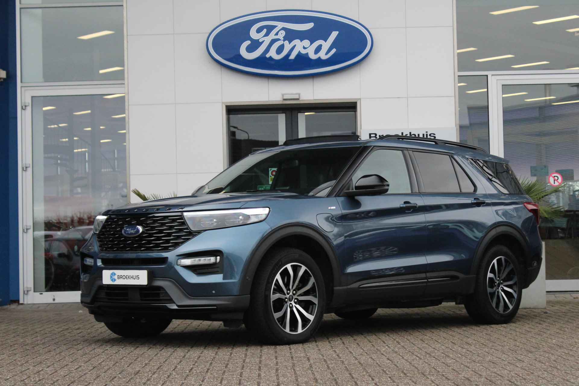 Ford Explorer 3.0 V6 EcoBoost PHEV ST-Line | BLIS | Adap. CruiseControl | 7-Persoons | Lederen Bekleding | Winterpack | Massagefunctie | - 51/51