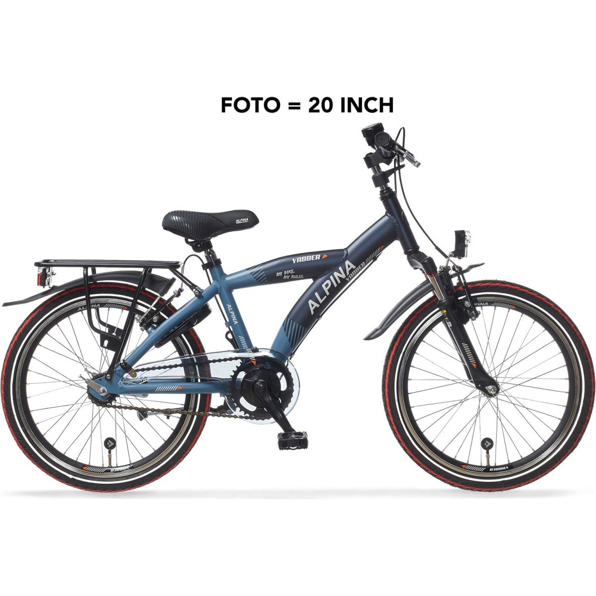 ALPINA Fiets Alpina Yabber J16 Jongens Blauw 25cm 2023