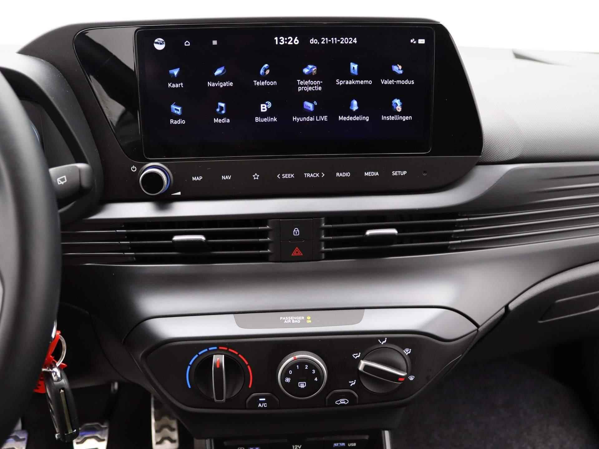 Hyundai Bayon 1.0 T-GDI Comfort Smart | Virtual Cockpit | Apple Carplay / Android Auto | Navigatie | DAB | Cruise Control | Lane Assist | - 9/44