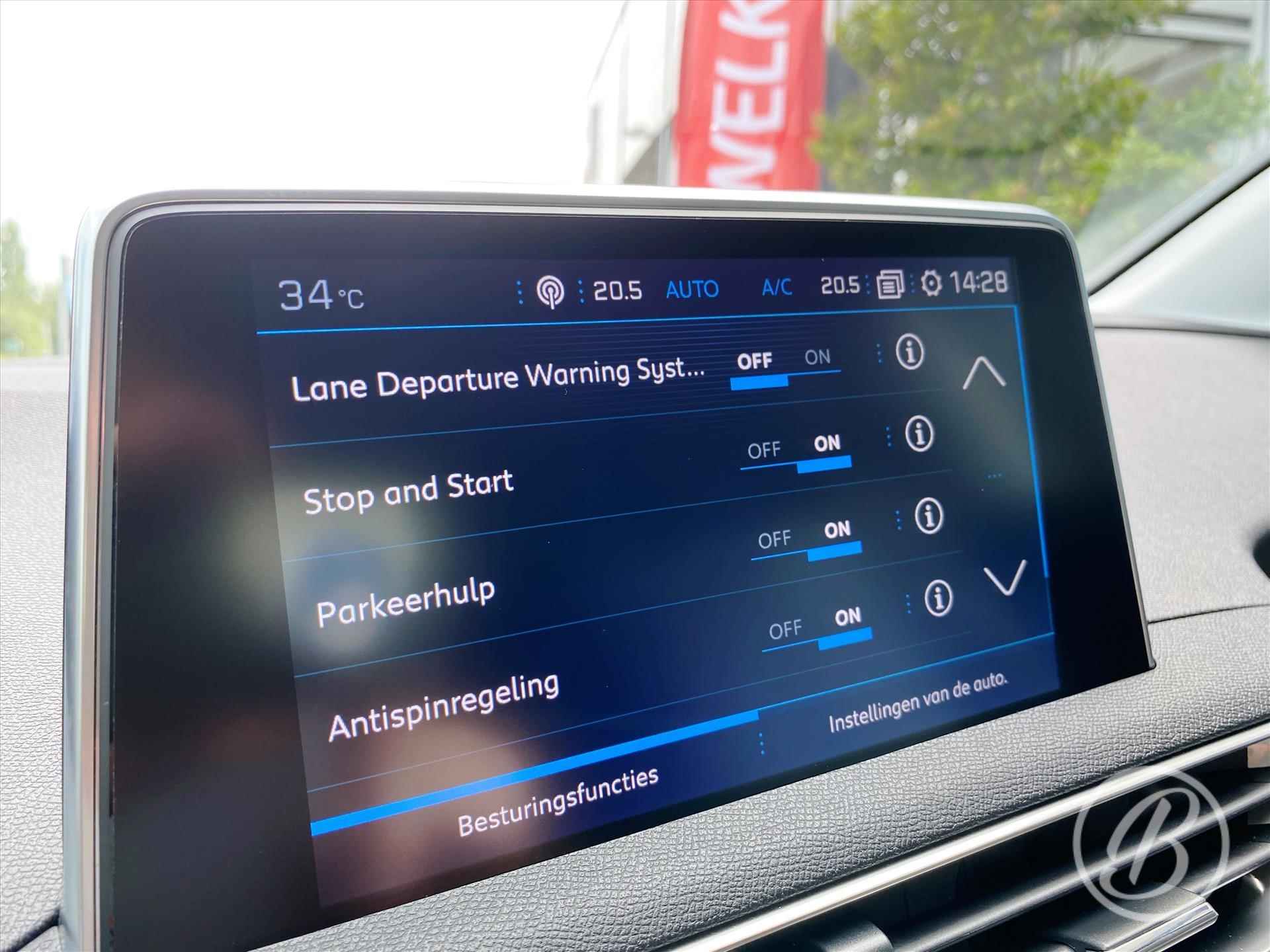 PEUGEOT 5008 130pk EAT8 Automaat Allure Avantage | 19 inch velgen, 5 zitplaatsen, camera, pdc v&a,  navigatie, dab, apple carplay, android auto, climate- en cruise - 37/57