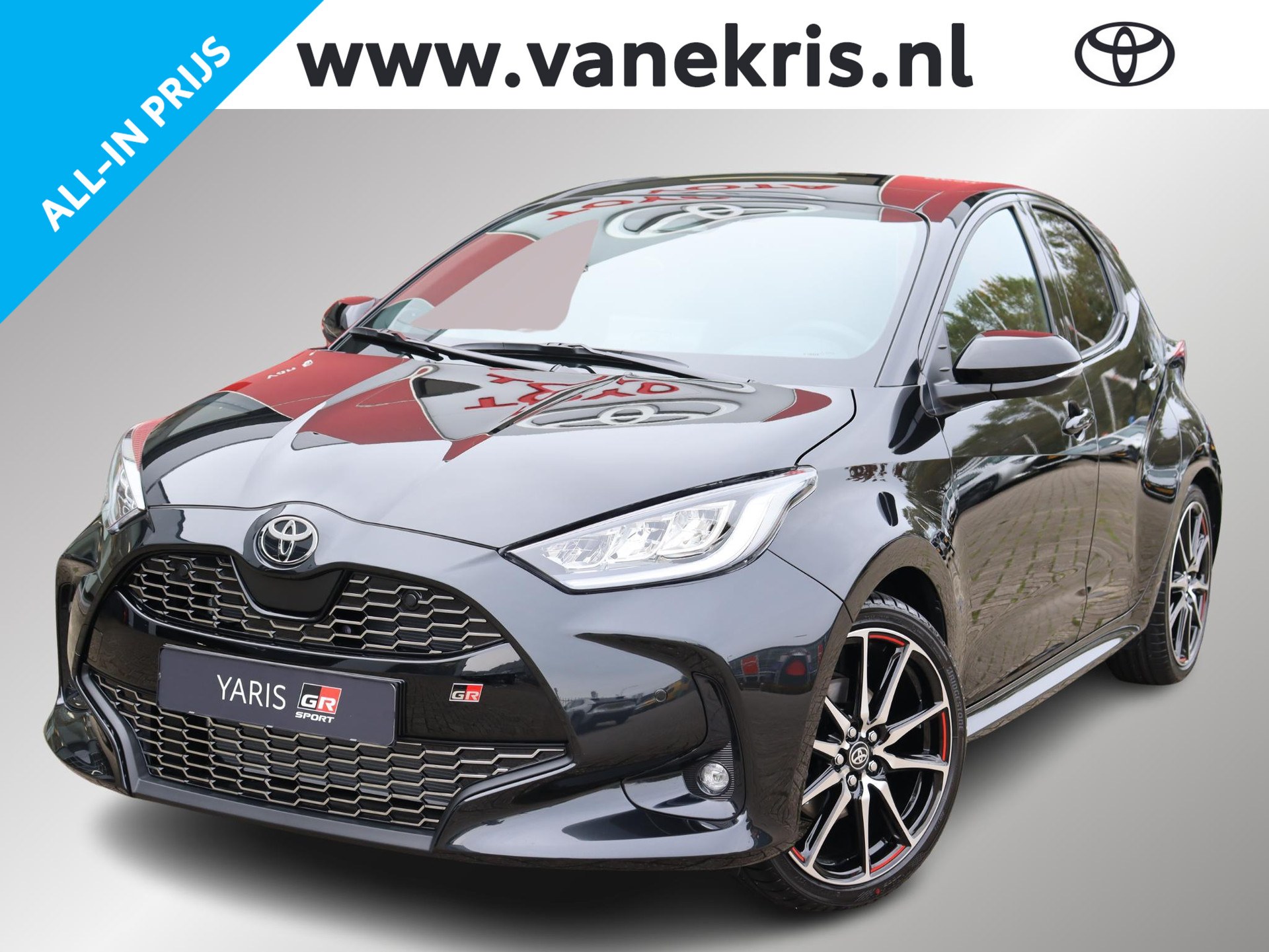 Toyota Yaris 1.5 Hybrid 130 GR Sport, NIEUW, VOORDEEL! Plus Pack, Panoramadak