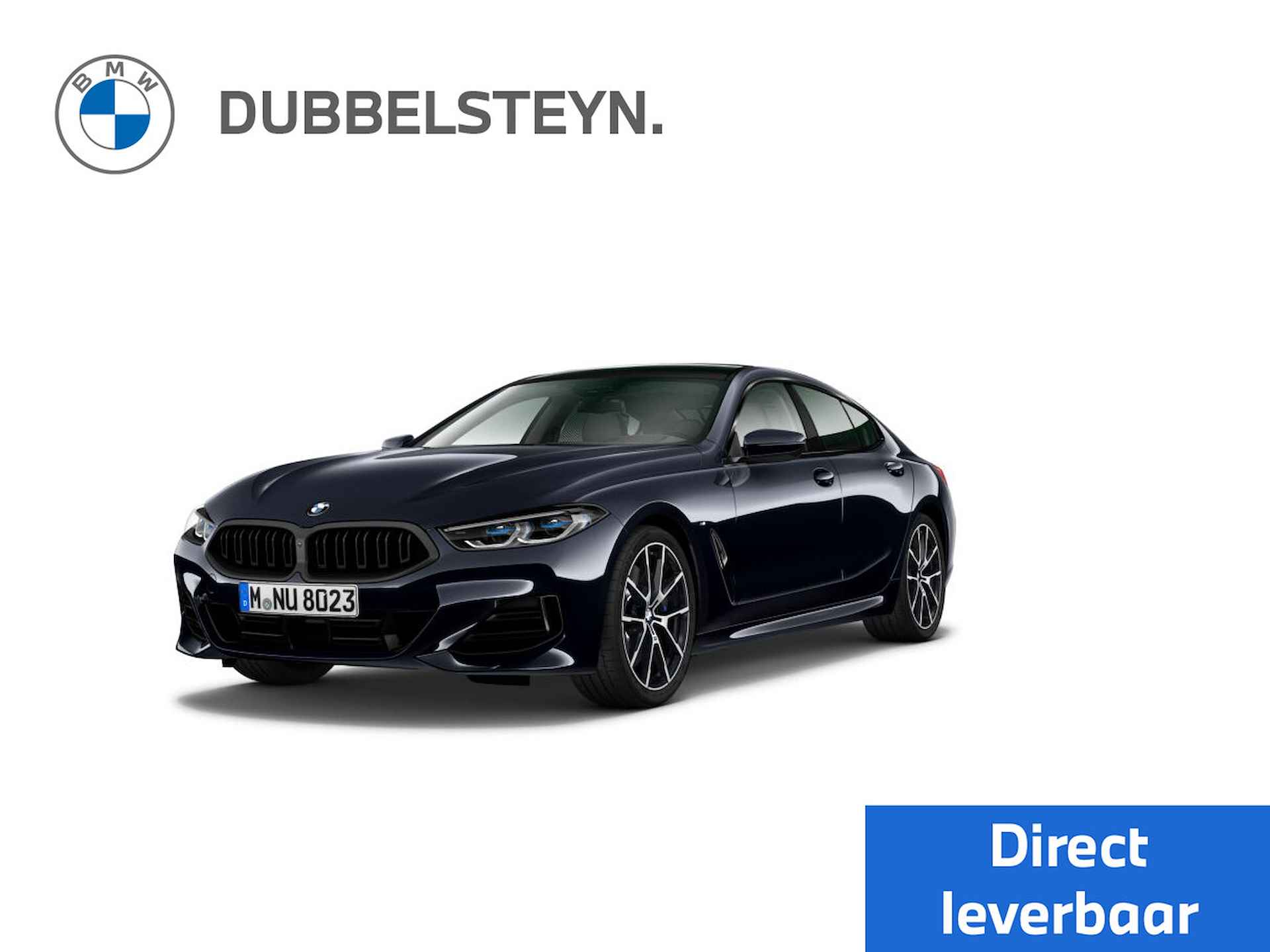 BMW 8 Serie Gran Coupé 840i xDrive High Exe. | M-Sport Pro | 20'' | CoPilot | Panorama. | Adapt. onderst. Prof. | Soft Close | Stoelvent. | Laserlight | Zonnescherm achter | Warmtewerende voorruit - 1/4