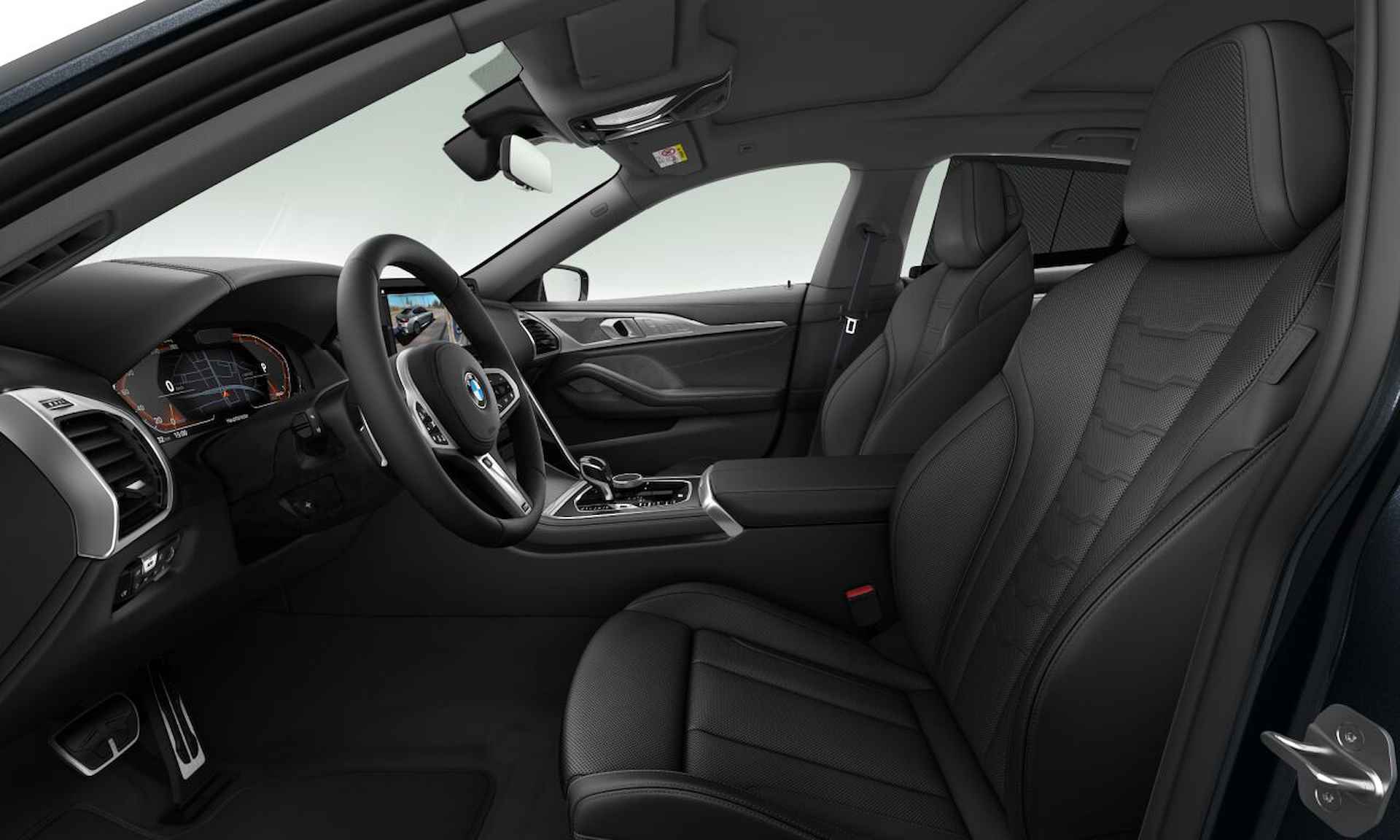 BMW 8 Serie Gran Coupé 840i xDrive High Exe. | M-Sport Pro | 20'' | CoPilot | Panorama. | Adapt. onderst. Prof. | Soft Close | Stoelvent. | Laserlight | Zonnescherm achter | Warmtewerende voorruit - 4/4