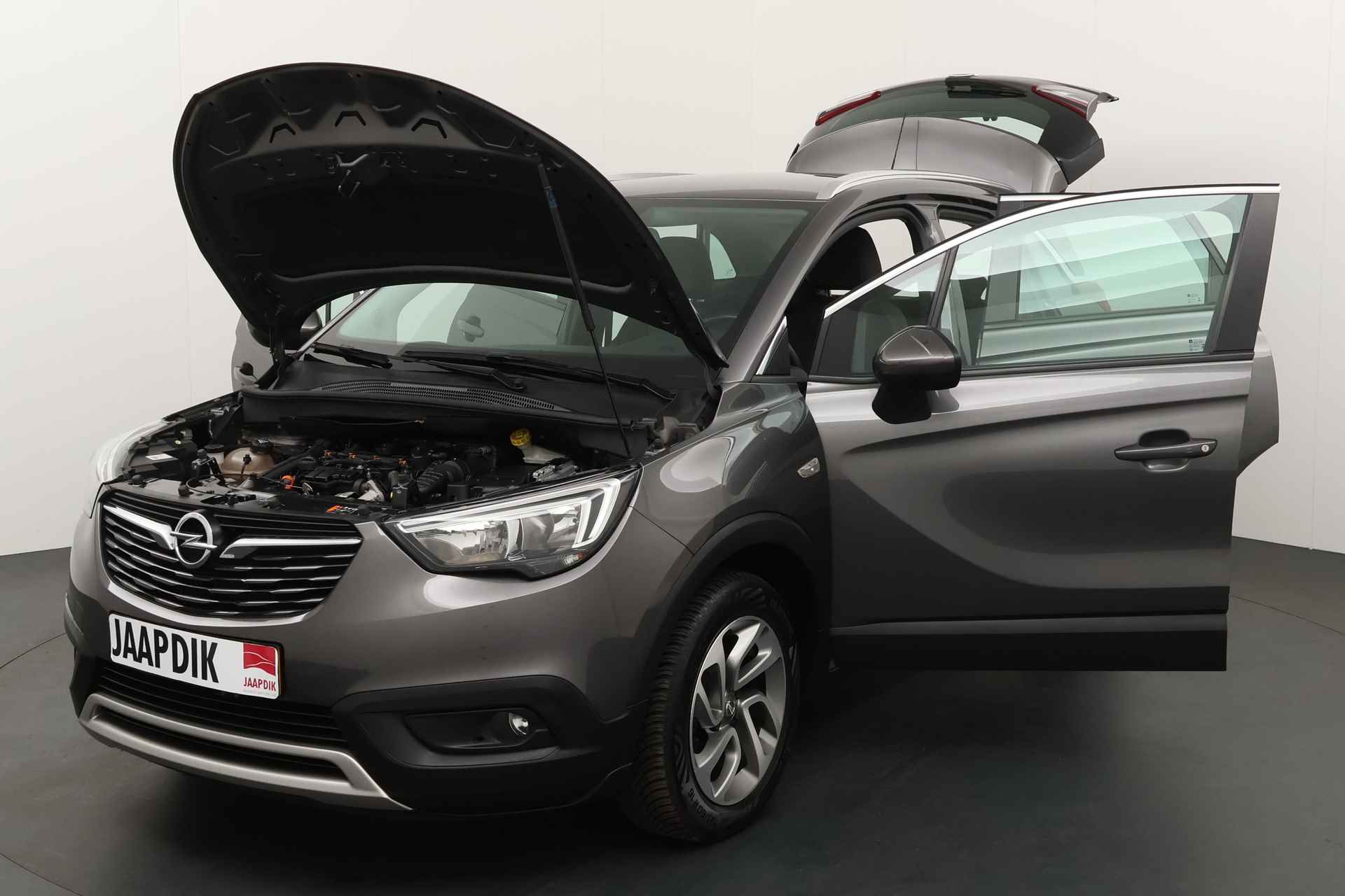 Opel Crossland X BWJ 2019 1.5 102 PK CDTI Innovation TREKHAAK / APPLE CARPLAY / ANDROID AUTO / NAVI / CLIMA / CRUISE / STOELVERW. / STUURVERW. / KEYLES / HALF LEDER / PARKEERSENSOREN / LMV - 8/28