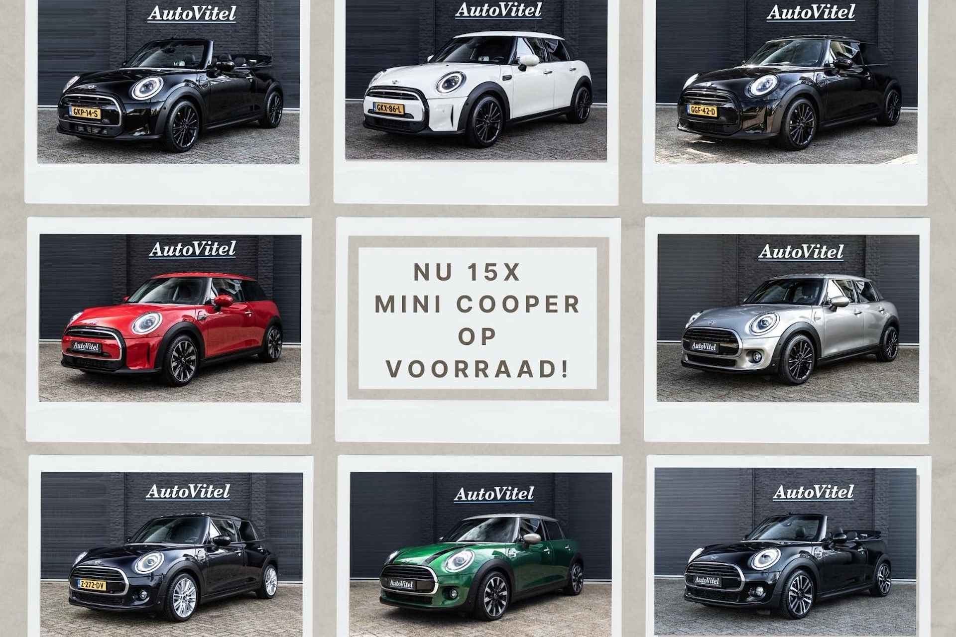 MINI Cooper Cabrio 1.5 136PK Steptronic | Sportleder | Harman & Kardon | Head-up | Comfort Access | Stoel + Stuurverwarming - 5/41