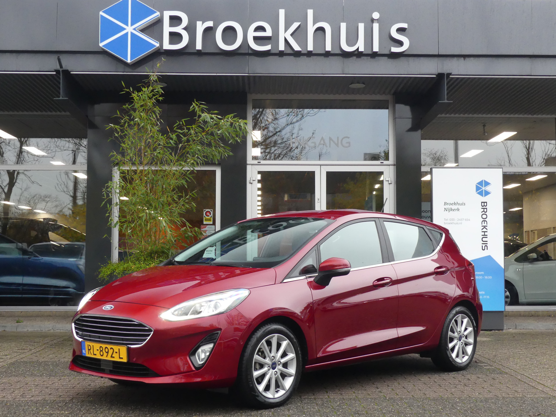 Ford Fiesta 1.0 EcoBoost 100PK Titanium | ADAPTIVE CRUISE | CAMERA | B&O AUDIO | PARKEERSENSOREN V+A | STOEL+STUUR+VOORRUITVERWARMING |